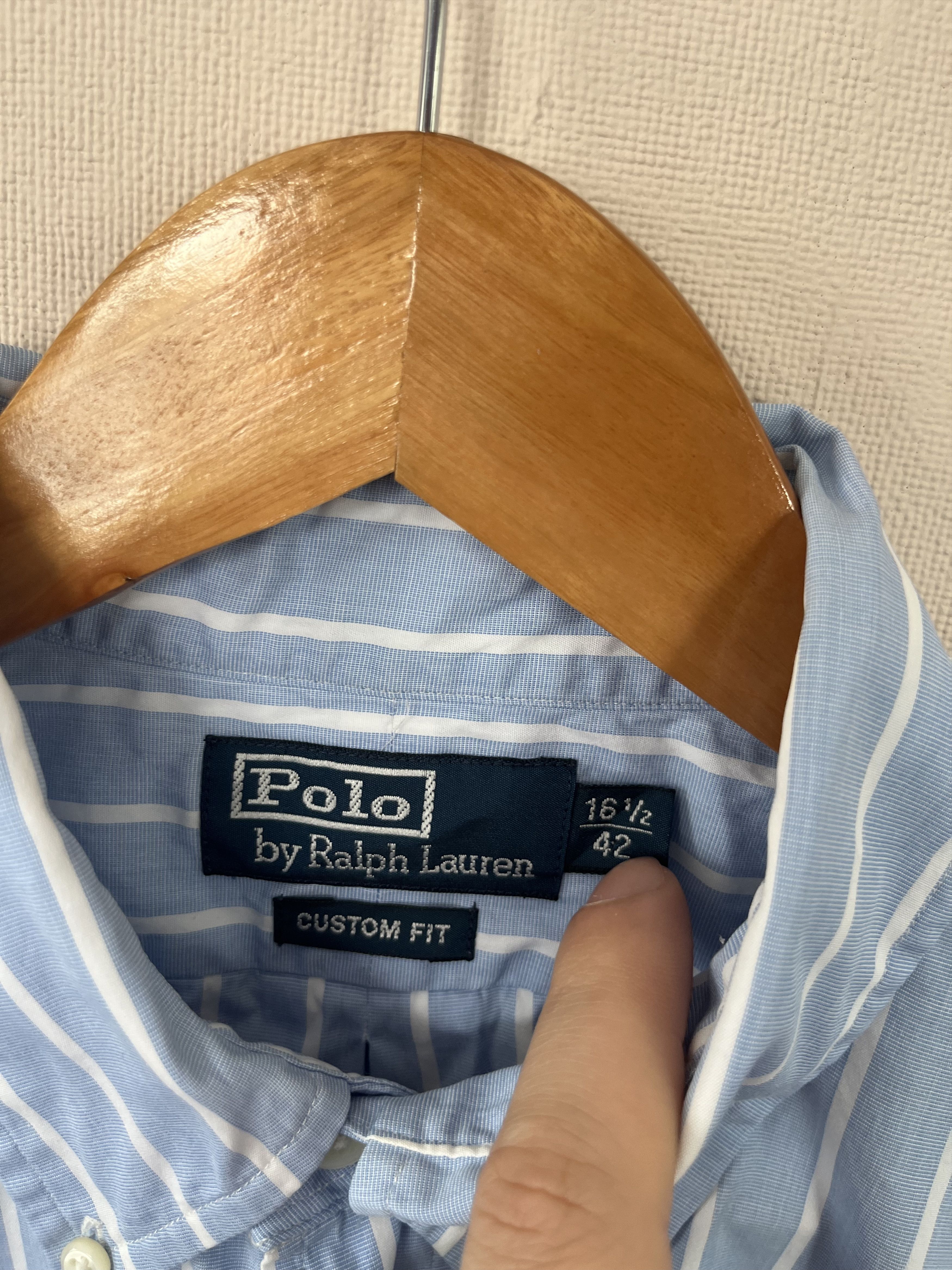 Polo Ralph Lauren Vintage Ralph Lauren Shirt Stripe Button Down Long Sleeve Size US L / EU 52-54 / 3 - 3 Thumbnail
