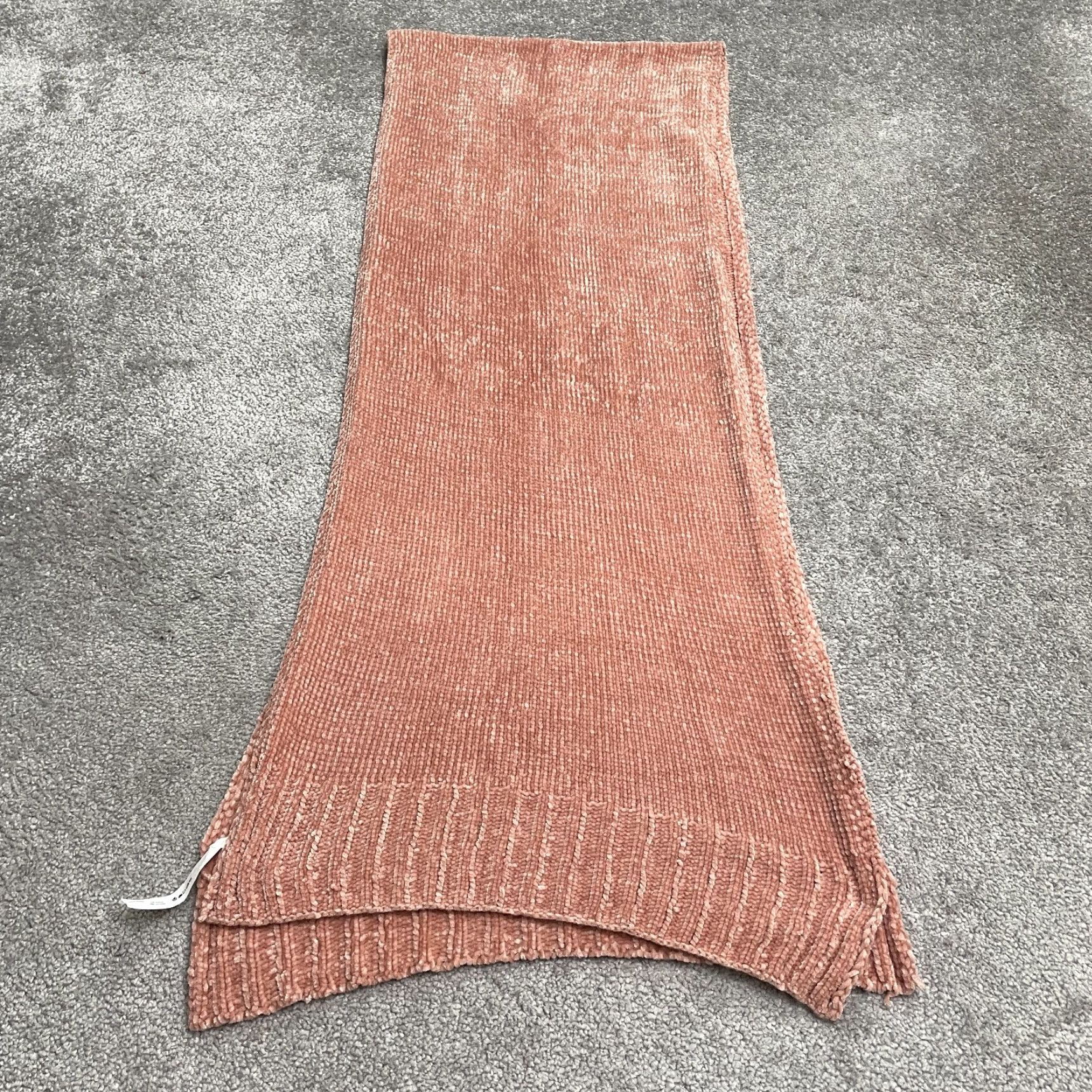 Garage Garage Infinity Scarf Womens One Size Peach Orange Super Soft Knit Polyester Scarf Mulitfunctional Neck Warmer 40.5in Size ONE SIZE - 3 Thumbnail