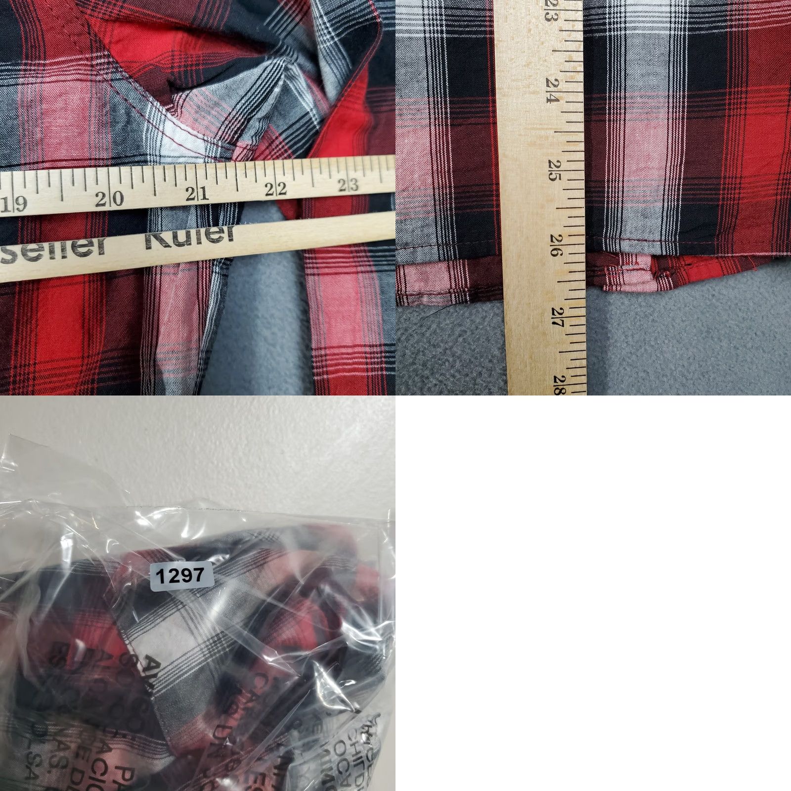 Roper Roper Shirt Womens Large Red Plaid Western Cowboy Pearl Snap Rodeo Top Size L / US 10 / IT 46 - 9 Thumbnail