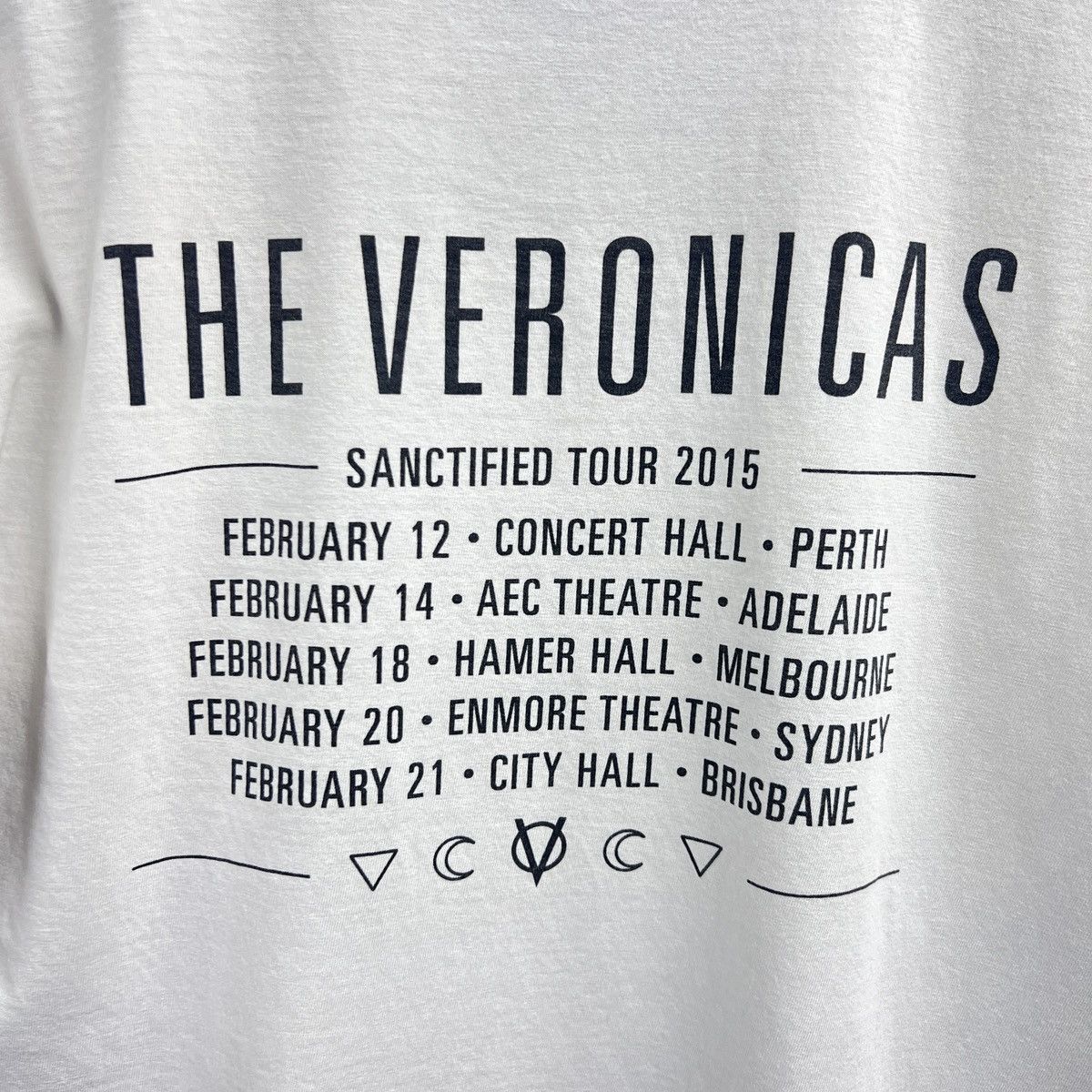 Band Tees VTG THE VERONICAS BAND TOUR TEE Size US M / EU 48-50 / 2 - 5 Thumbnail