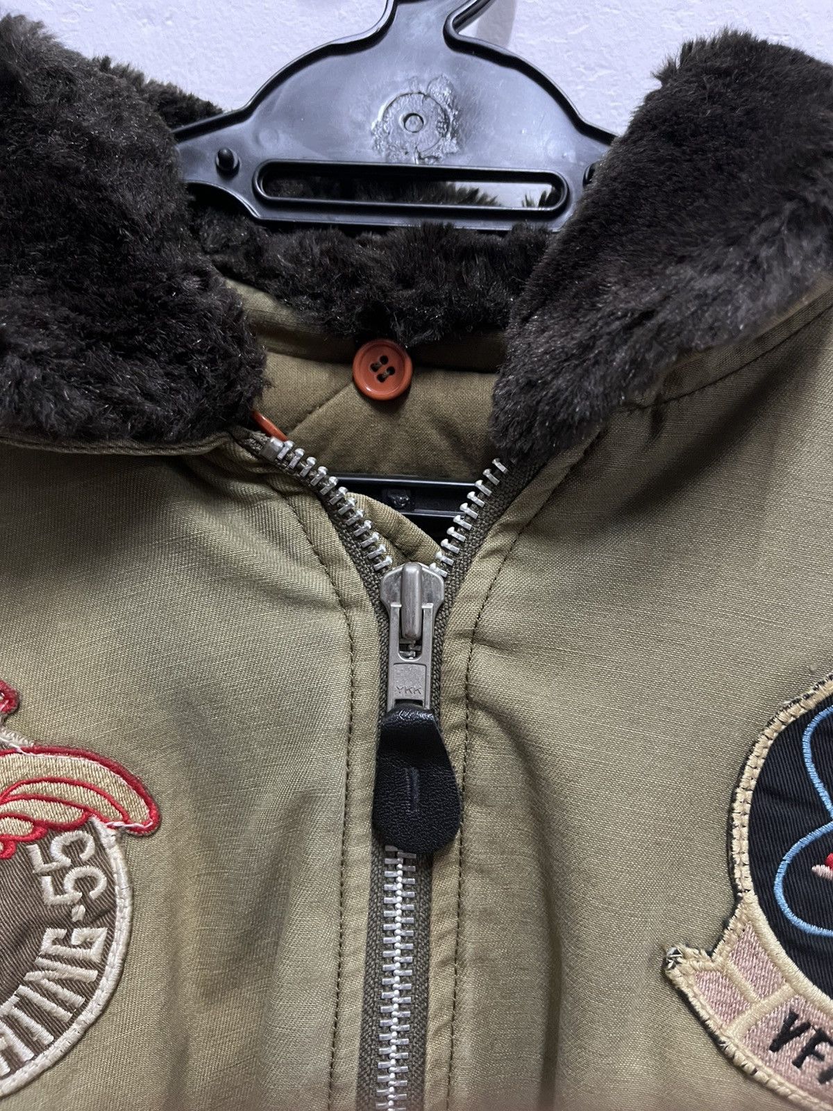 Vintage VINTAGE AIR FORCE ARMY BOMBER JACKET Size US XL / EU 56 / 4 - 6 Thumbnail