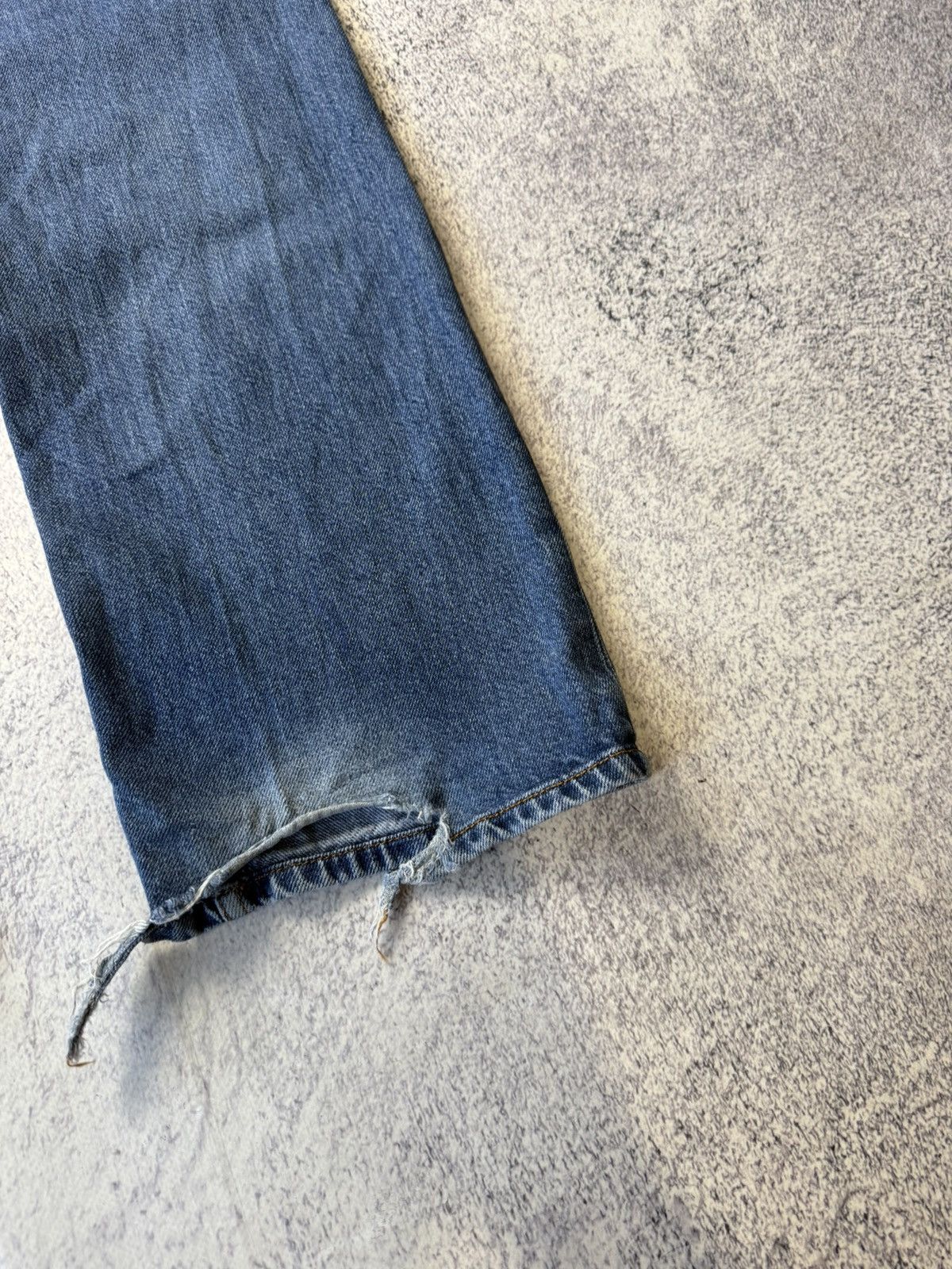 Diesel Men's Vintage Diesel Industry Distressed Faded Jeans Size 32 Size US 32 / EU 48 - 8 Thumbnail