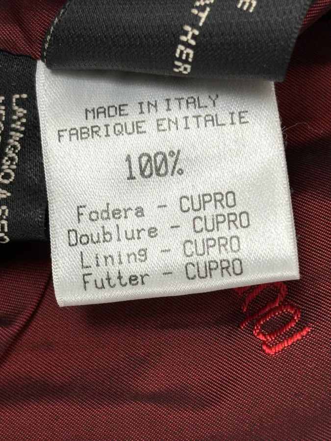 Roberto Cavalli AW2000 Roberto Cavalli Bordeaux Leather Crocodile Embossed Leather Jacket Size S / US 4 / IT 40 - 11 Thumbnail
