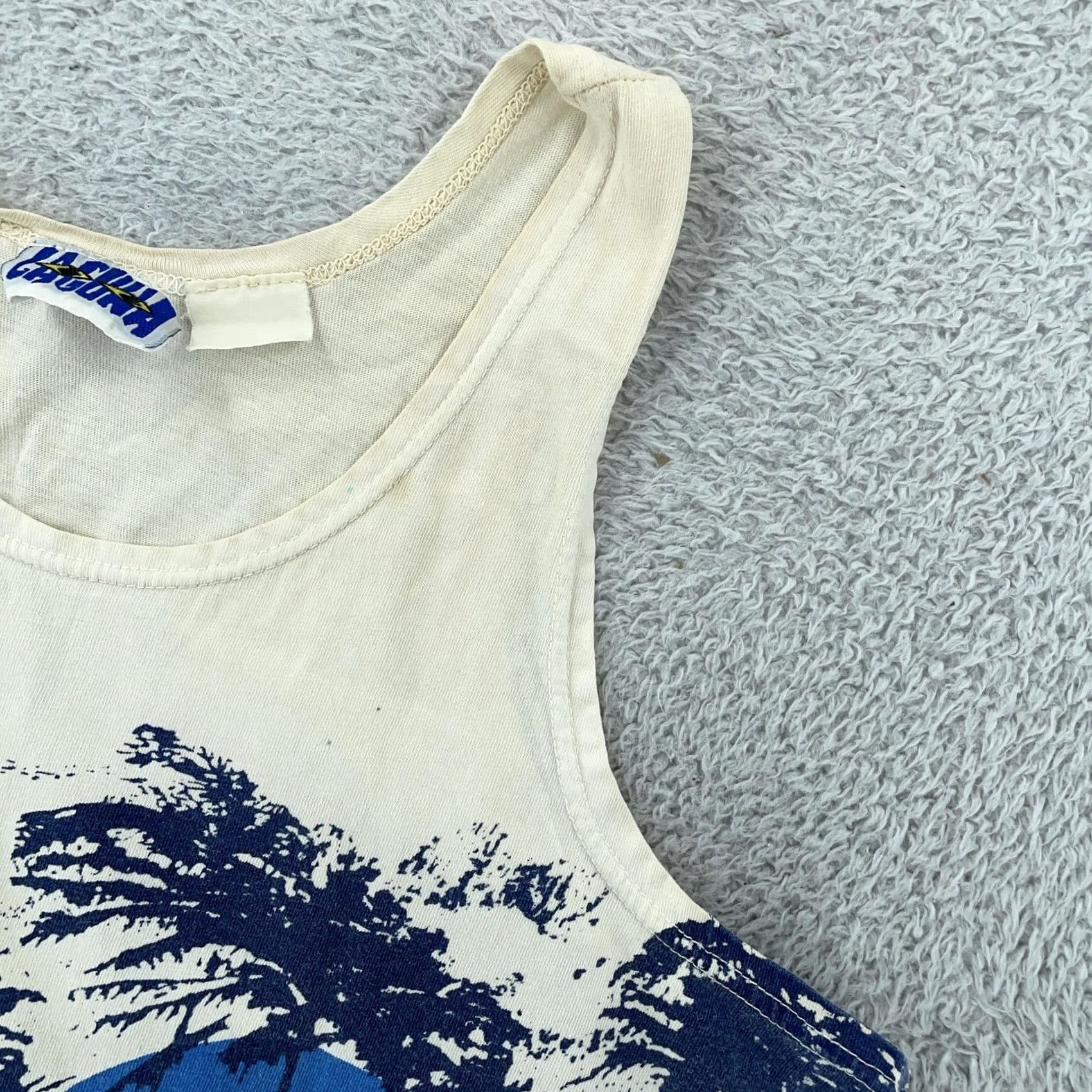 Vintage VINTAGE Laguna Beach Tank Top Shirt Mens Medium Surf 90s Size US M / EU 48-50 / 2 - 4 Thumbnail