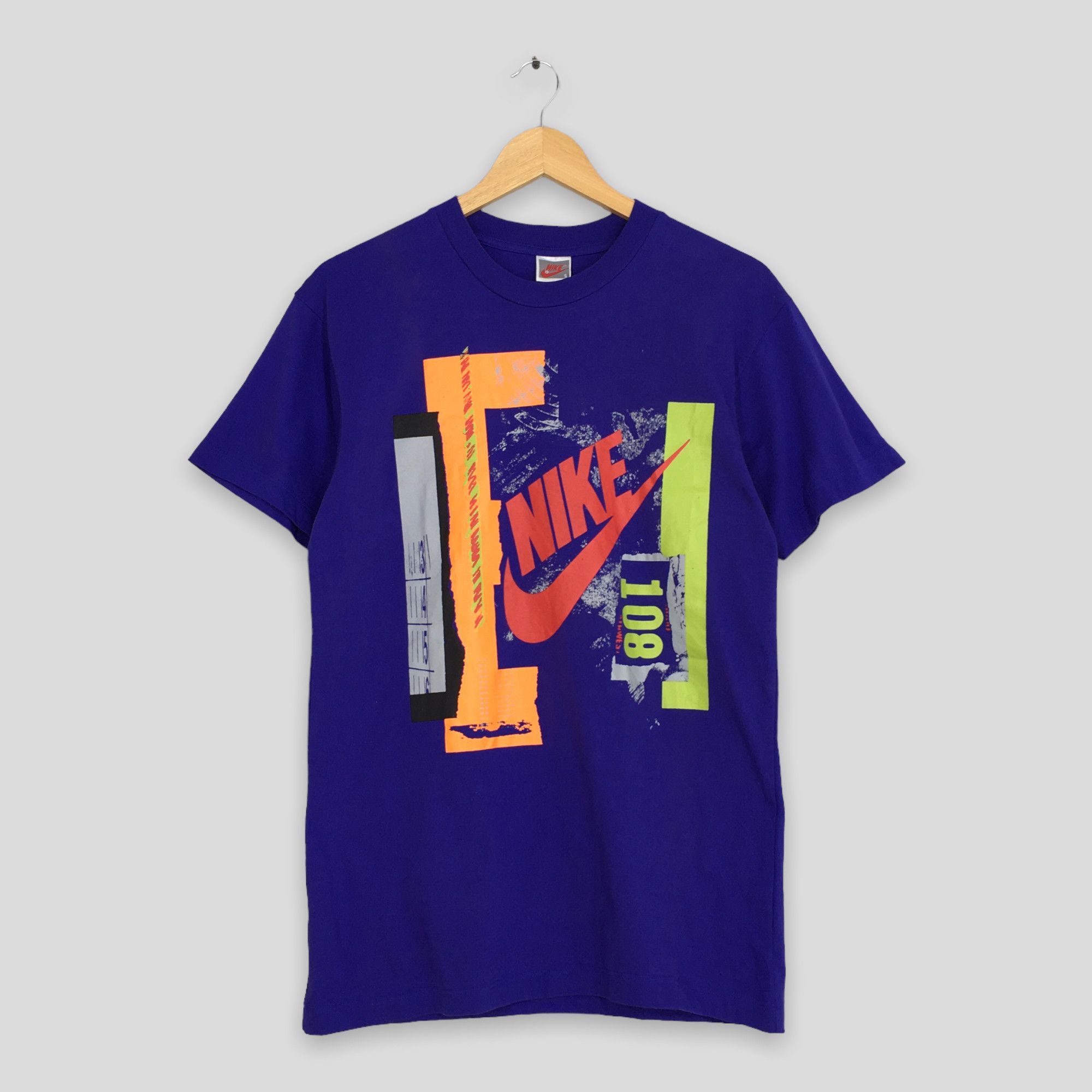 Nike Vintage 90's Nike Swoosh Nike Agassi Tennis Tshirt Small Size US S / EU 44-46 / 1 - 1 Thumbnail