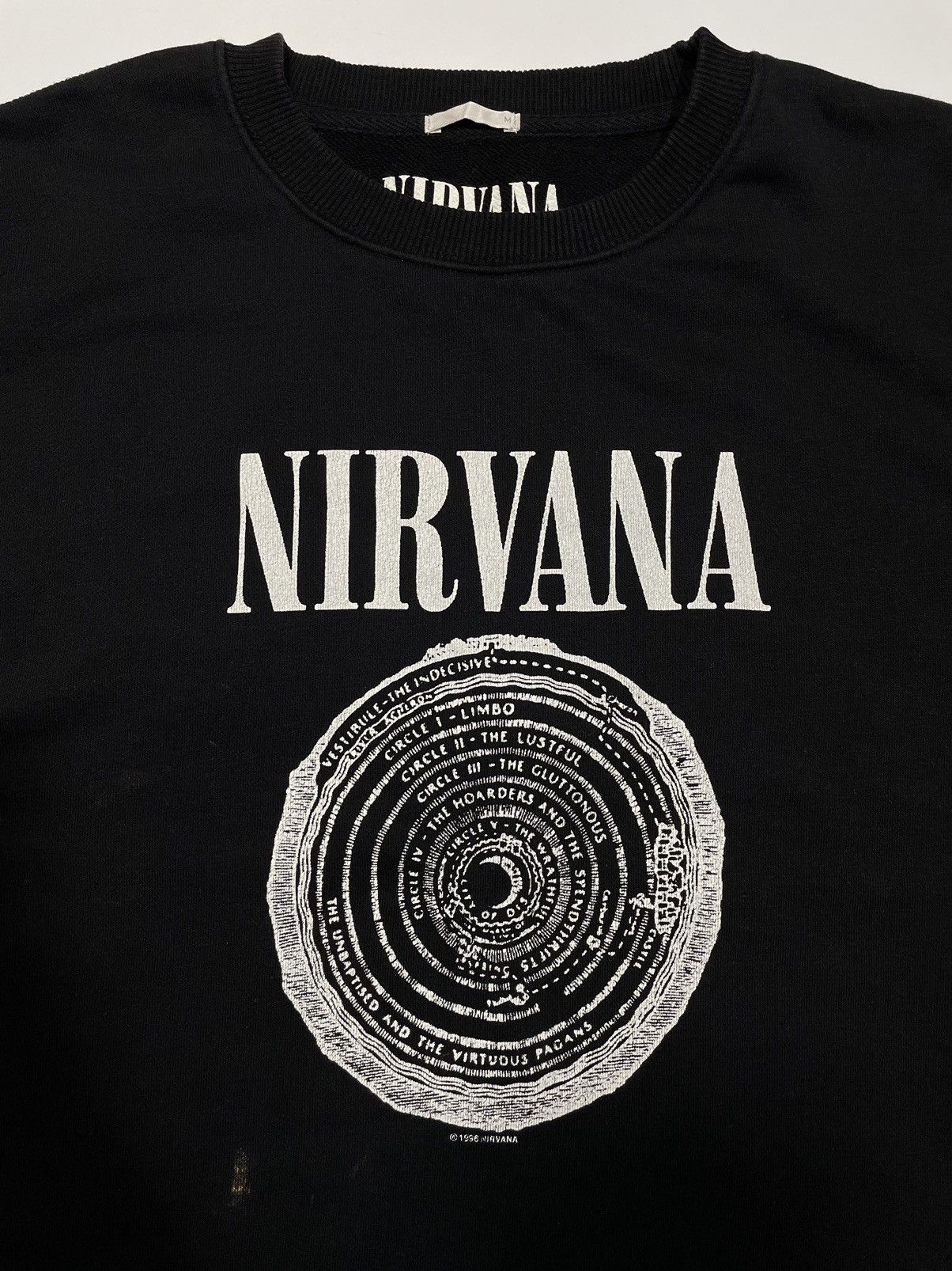 Band Tees Nirvana Vestibule Sweatshirt Vintage style crewneck pullover Size US M / EU 48-50 / 2 - 4 Thumbnail