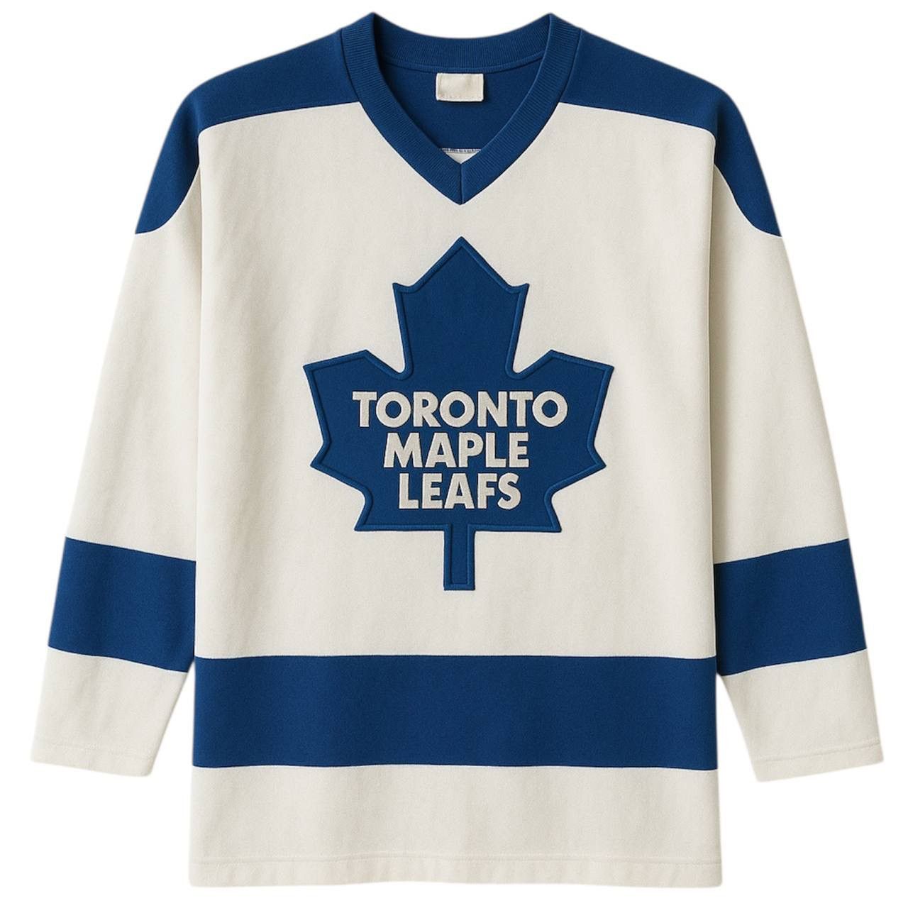 Ccm 1970/75 VERY RARE TORONTO MAPLE LEAFS RARE HOCKEY JERSEY M Size US M / EU 48-50 / 2 - 1 Thumbnail