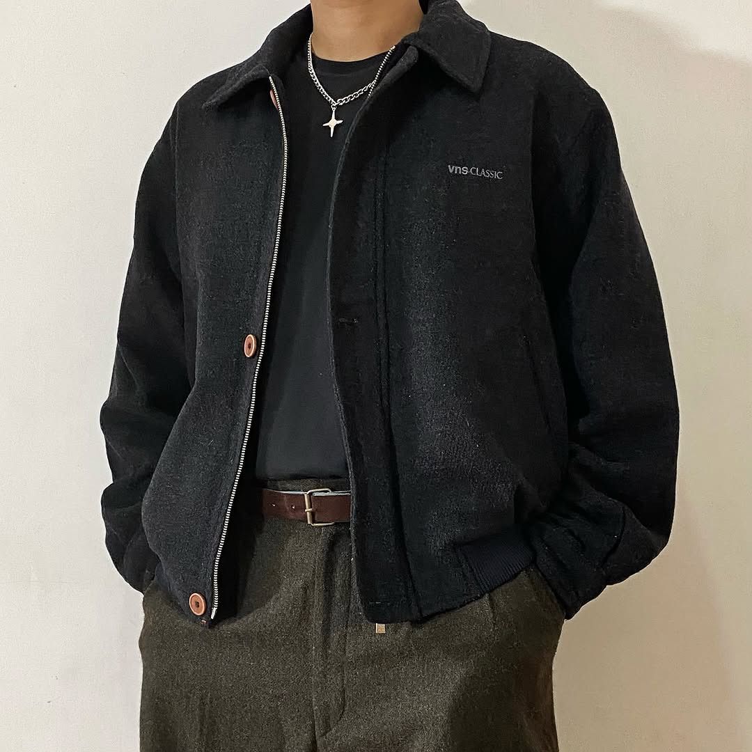 Other VNESS BOXY WOLL WORK JACKET Size US XL / EU 56 / 4 - 7 Thumbnail