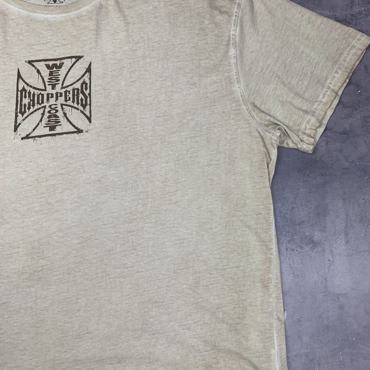 West Coast Choppers Rare! West Choppers American Outlaw Vintage Big Logo Tee Size US XXL / EU 58 / 5 - 20 Thumbnail