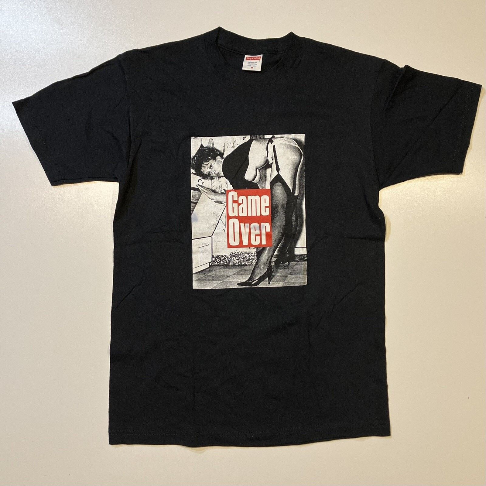 Supreme Supreme Vintage T Shirt Black Game Over Burlesque Box Logo Size US M / EU 48-50 / 2 - 1 Thumbnail