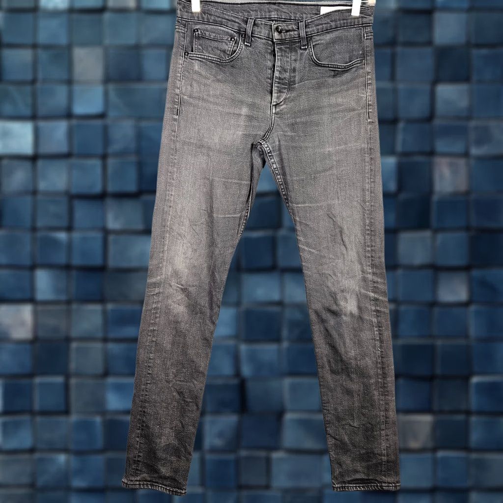 Rag & Bone rag & bone Standard Issue Fit2 Slim Leg Jeans Men Dark Gray Mid Rise Size 32 Size US 32 / EU 48 - 1 Thumbnail