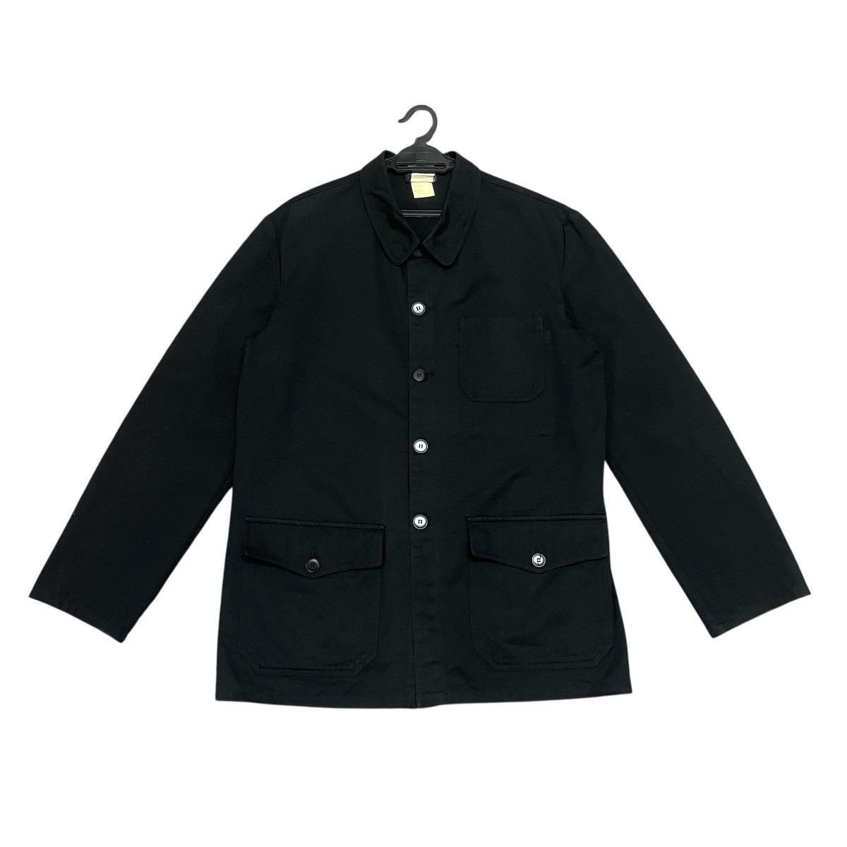 agnes b. 90s Agnes B Homme Worker Chore Jacket - Made in France Size US S / EU 44-46 / 1 - 1 Thumbnail