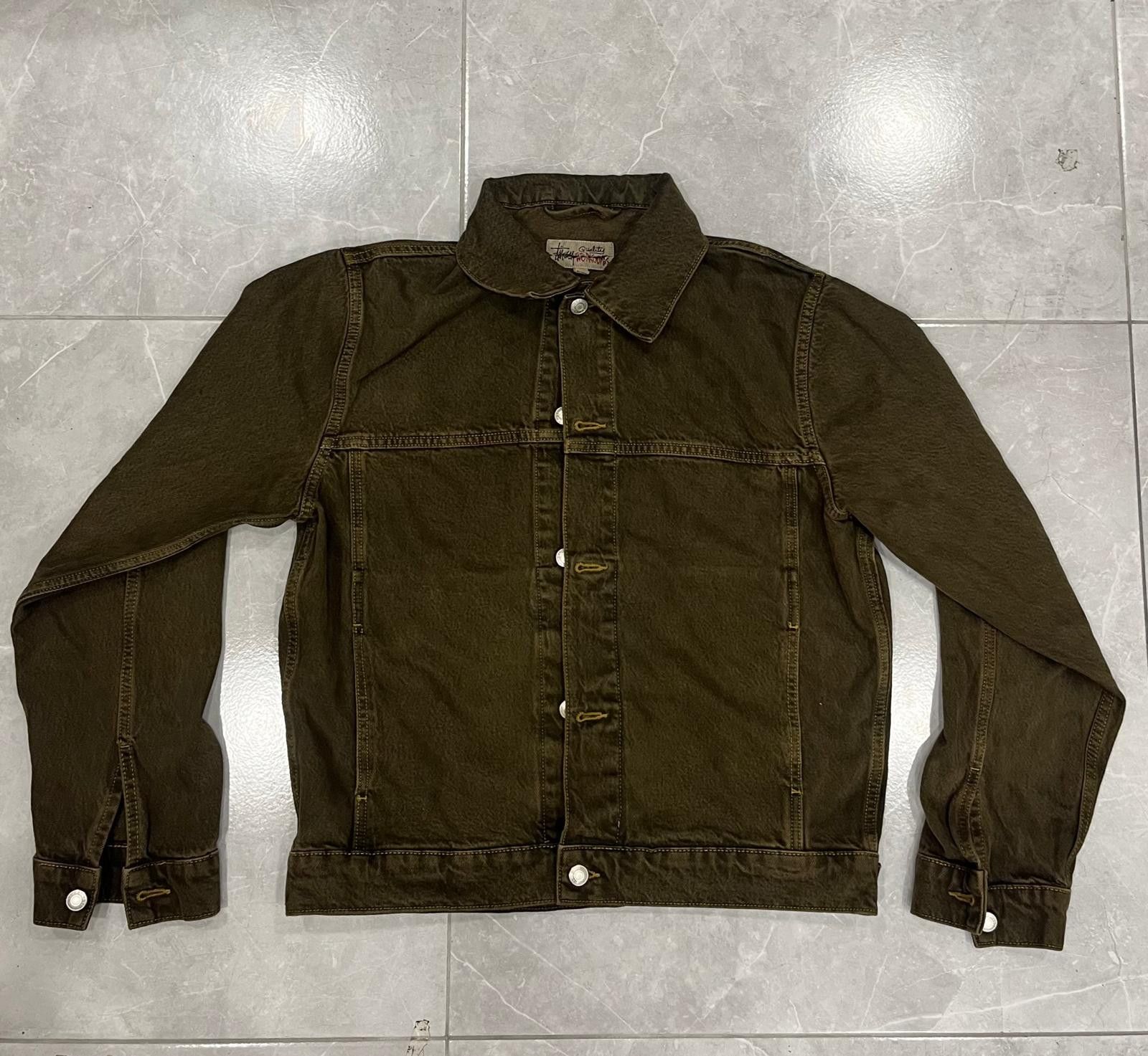 Stussy TRUCKER JACKET DENIM Size US S / EU 44-46 / 1 - 5 Thumbnail
