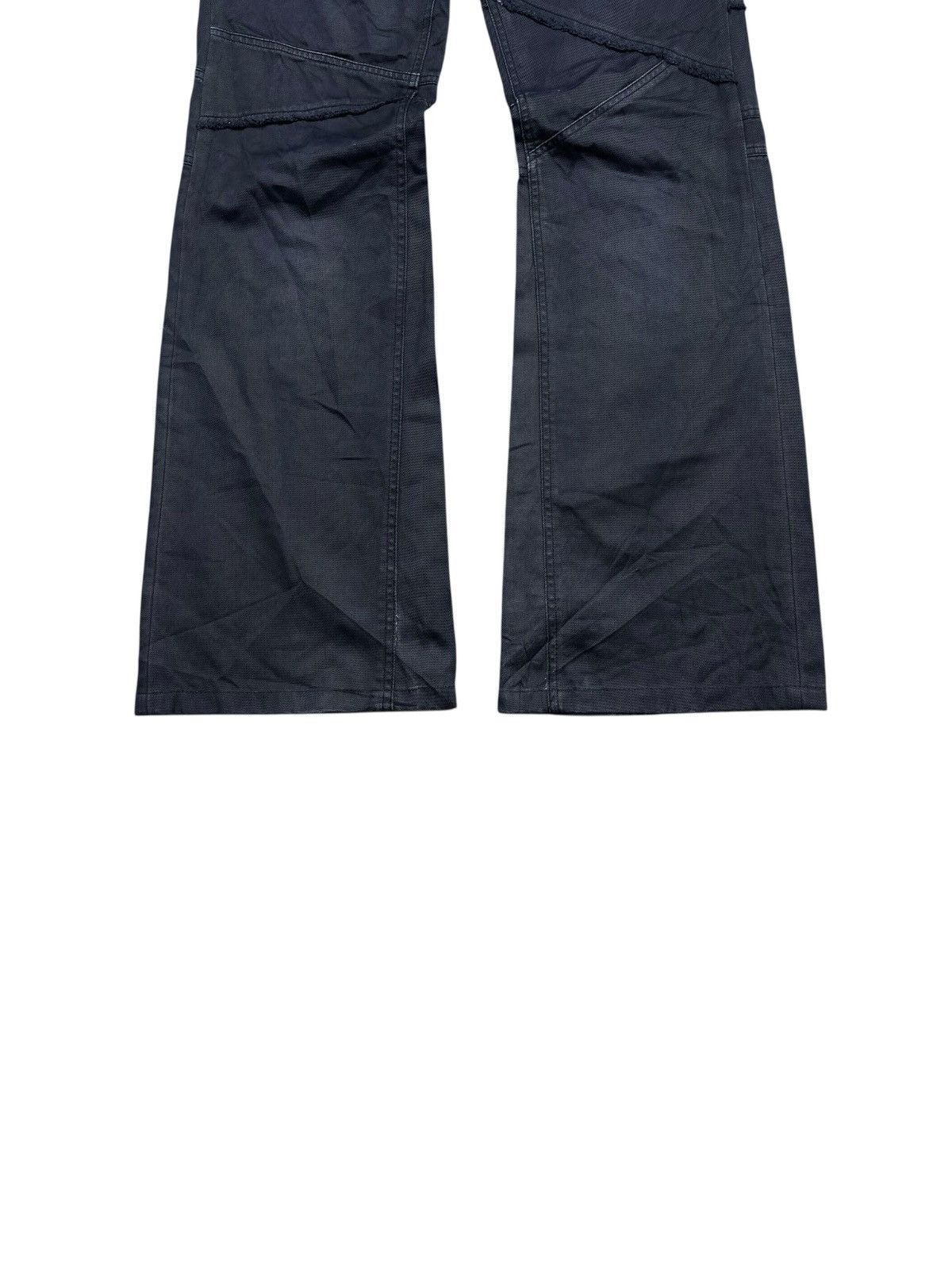 Isamu Katayama Backlash 2000s Modern Lovers - Paper Cut Flared Pants Size US 29 - 5 Thumbnail
