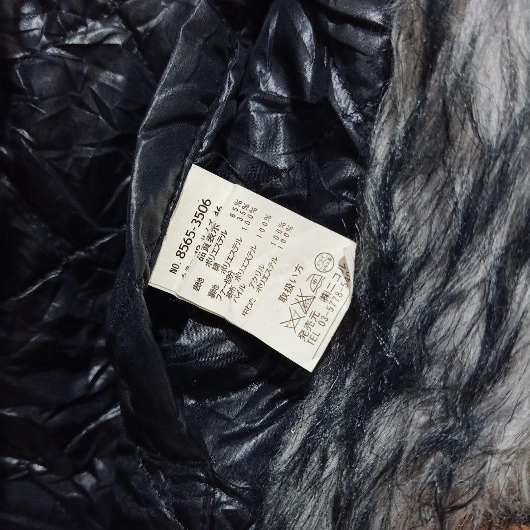 If Six Was Nine × Japanese Brand × Le Grande Bleu (L.G.B.) Retro punk Vintage Japanese fur jacket Size US M / EU 48-50 / 2 - 5 Thumbnail