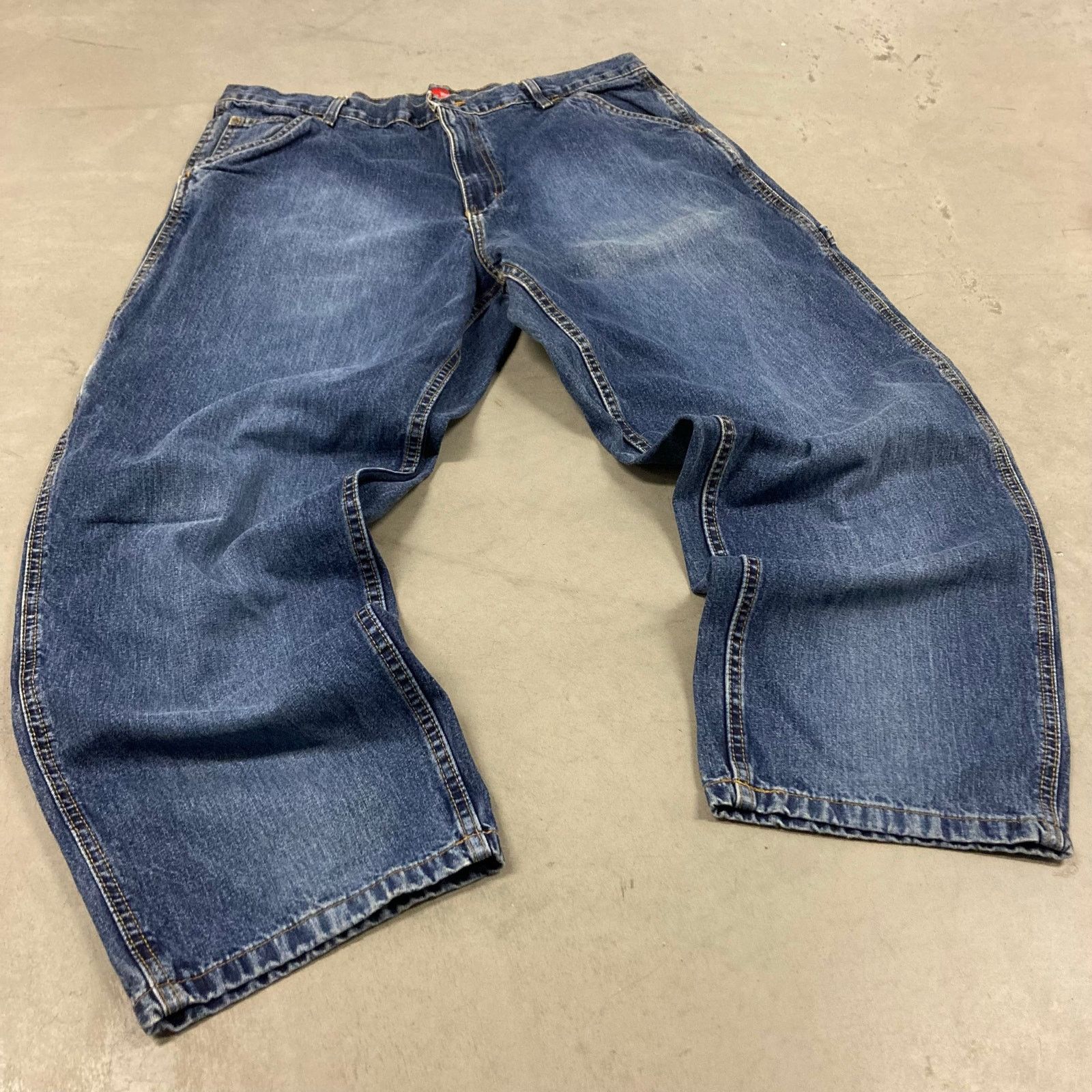 Mossimo × Vintage vintage y2k baggy mossimo carpenter cargo jeans 38x30 Size US 38 / EU 54 - 1 Thumbnail