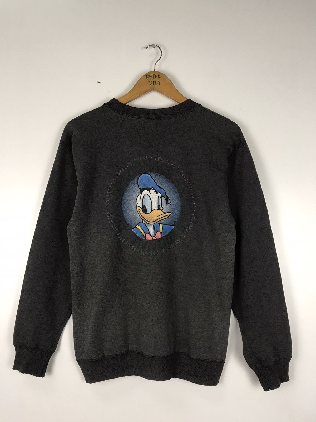 Disney Vintage 90s Donald Duck Sweatshirt Size US S / EU 44-46 / 1 - 1 Thumbnail
