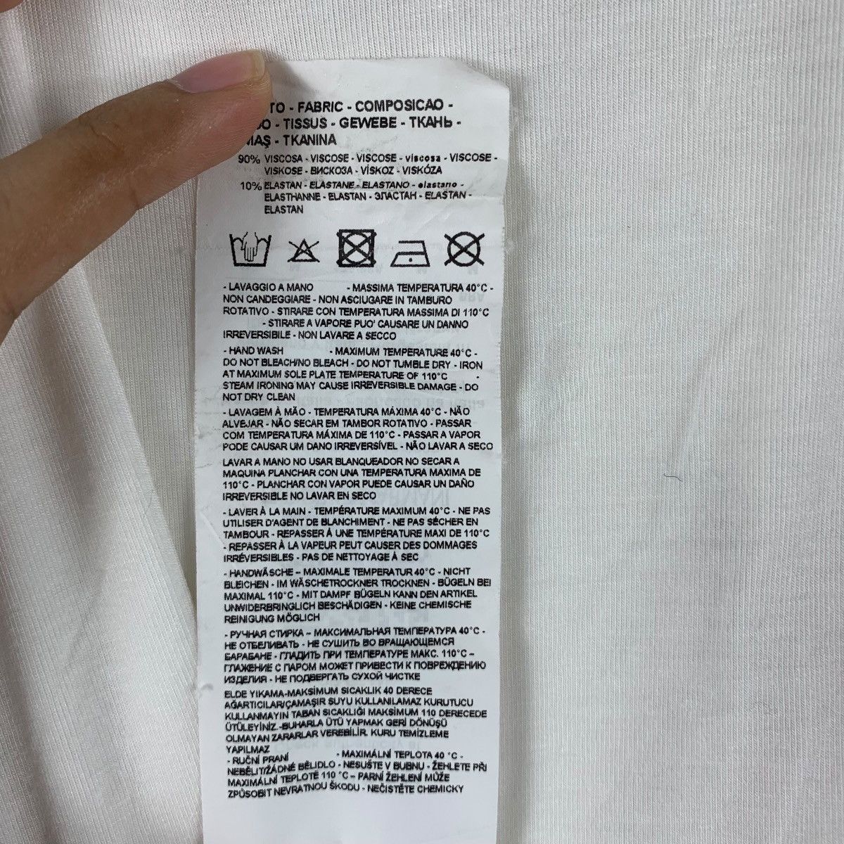 Emporio Armani EMPORIO ARMANI ICON Collection Magazine Tee Shirt Top Size US M / EU 48-50 / 2 - 10 Thumbnail