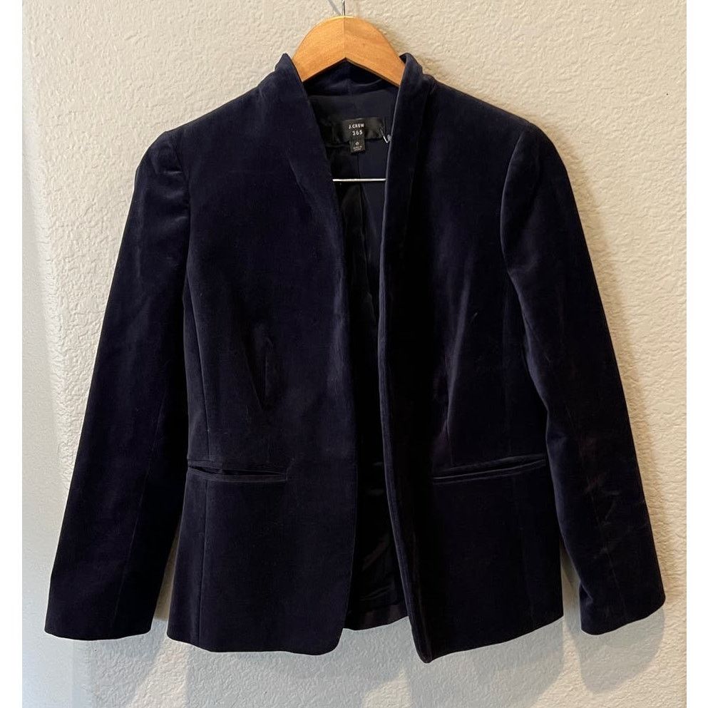 J crew going out blazer velvet hotsell