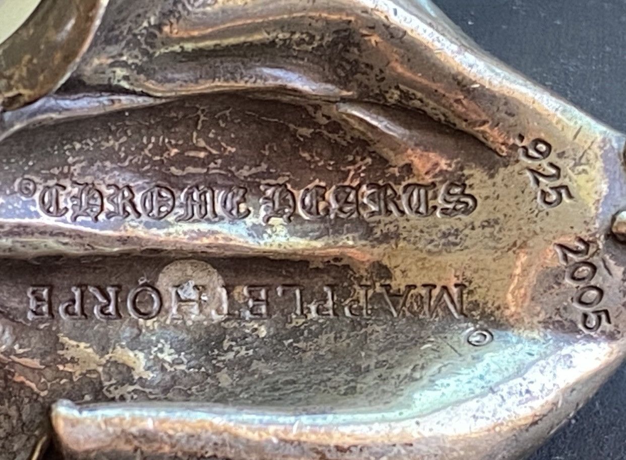 Chrome Hearts (2005) CH x Robert Mapplethorpe "Calla Lily" XL Pendant Size ONE SIZE - 13 Thumbnail
