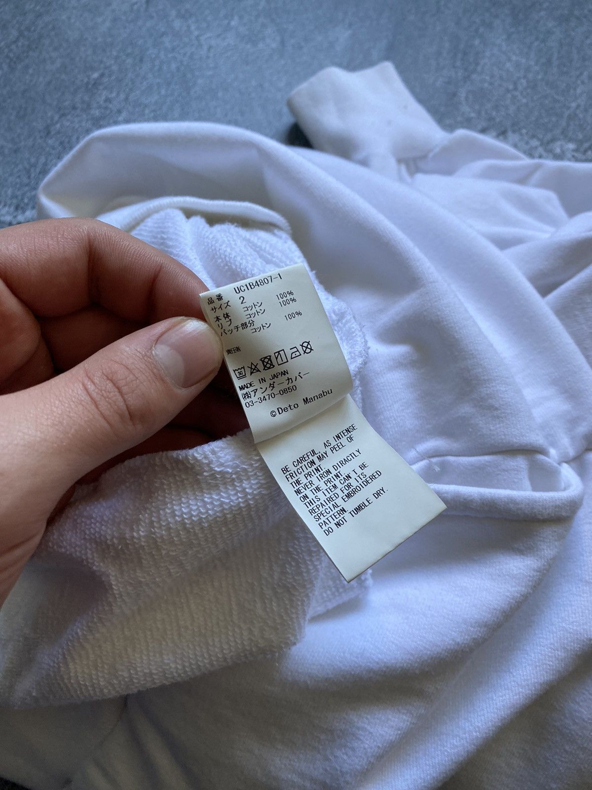 Undercover undercover jun takahashi Graphic Print Drawstring Hoodie Size US M / EU 48-50 / 2 - 9 Thumbnail