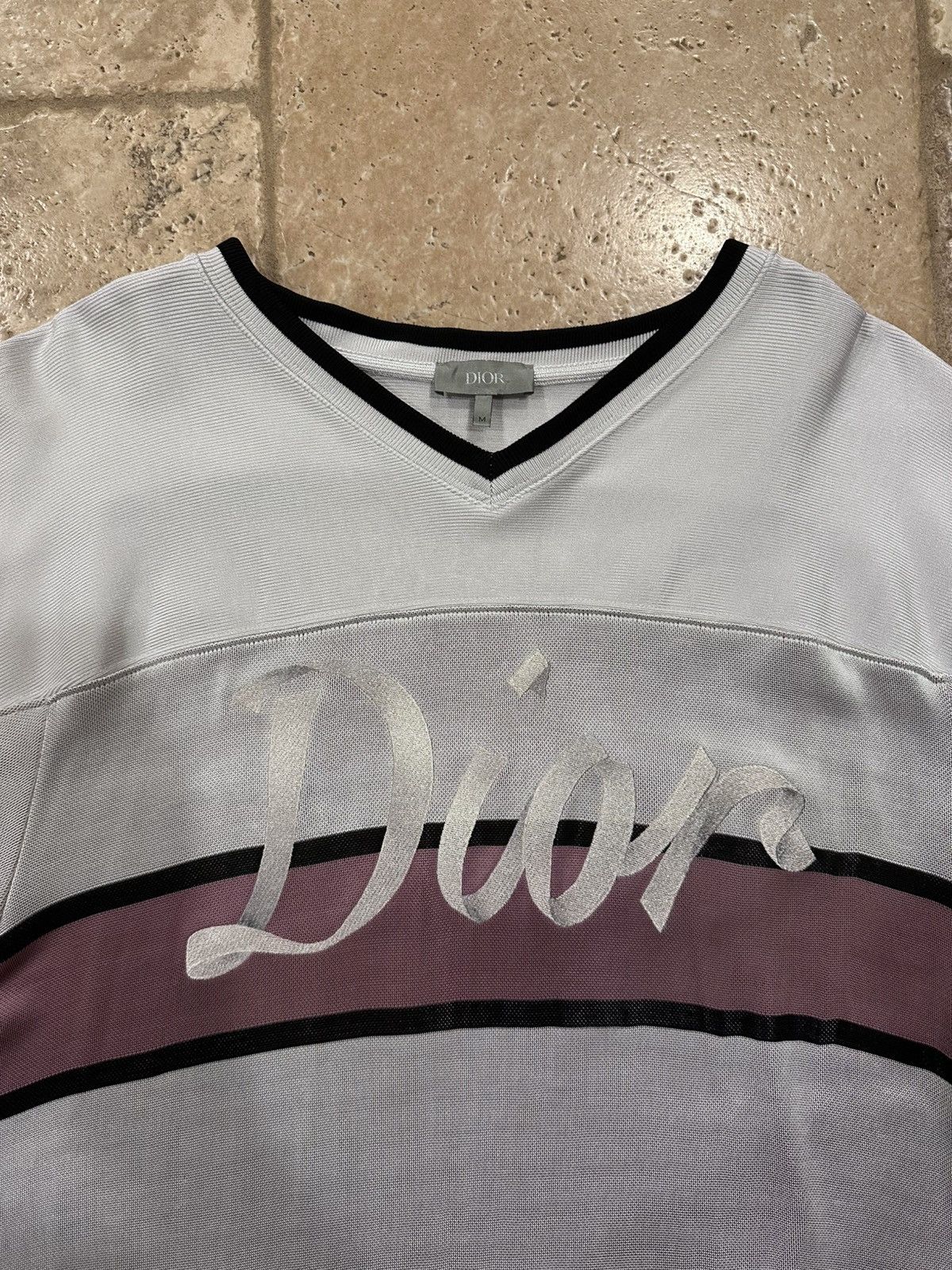 Dior Dior x Kim Jones Embroidered Logo 47 Hockey Jersey 2022 Size US M / EU 48-50 / 2 - 7 Thumbnail