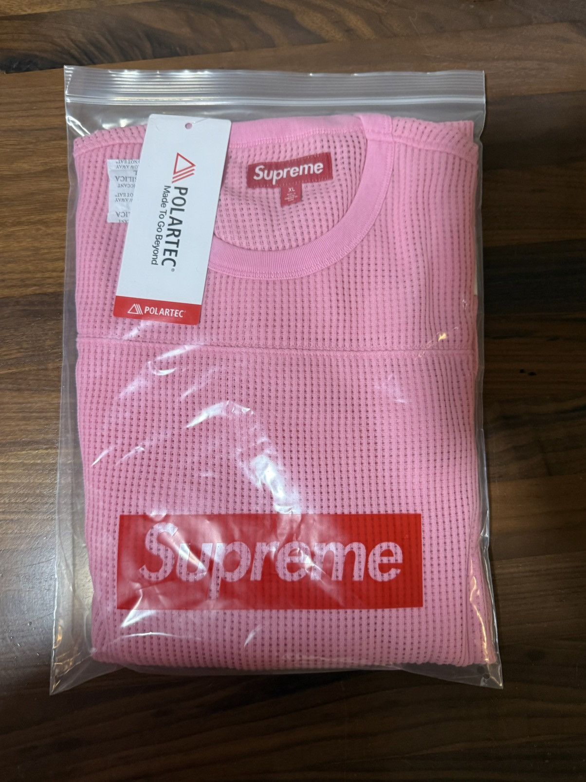Supreme Supreme POLARTEC MESH L/S FOOTBALL TOP Pink SS25 Size XL Size US XL / EU 56 / 4 - 3 Thumbnail