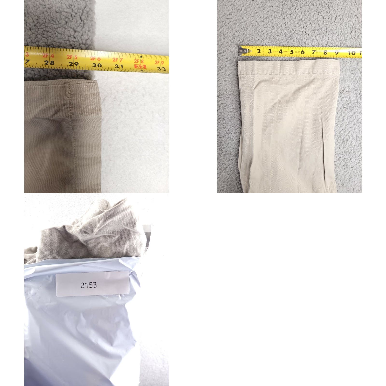 Gap Gap Baggy Khaki Pants Mens 36x30 Beige Relaxed Fit Chino Pants, 36, Beige, Gap, Regular, Mens Size US 36 / EU 52 - 8 Thumbnail