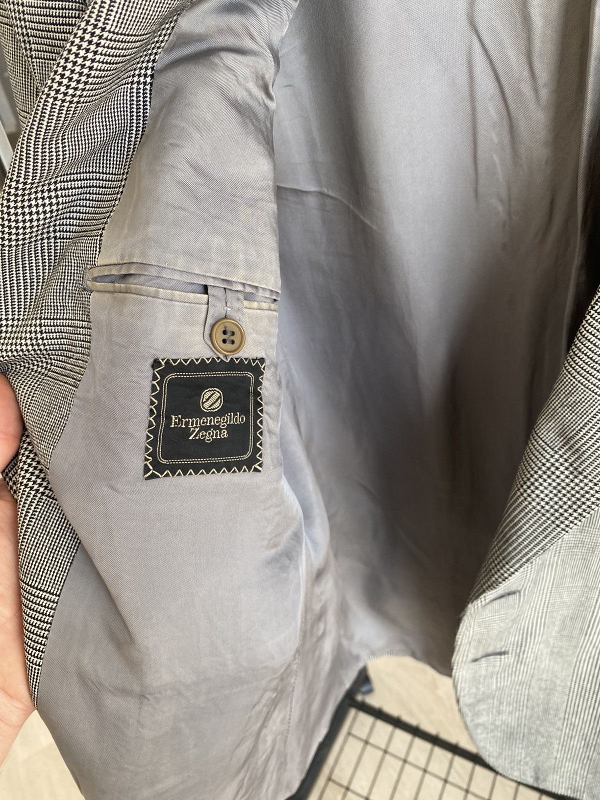 Ermenegildo Zegna × Vintage Ermenegildo Zegna Blazer Size 48L - 3 Thumbnail
