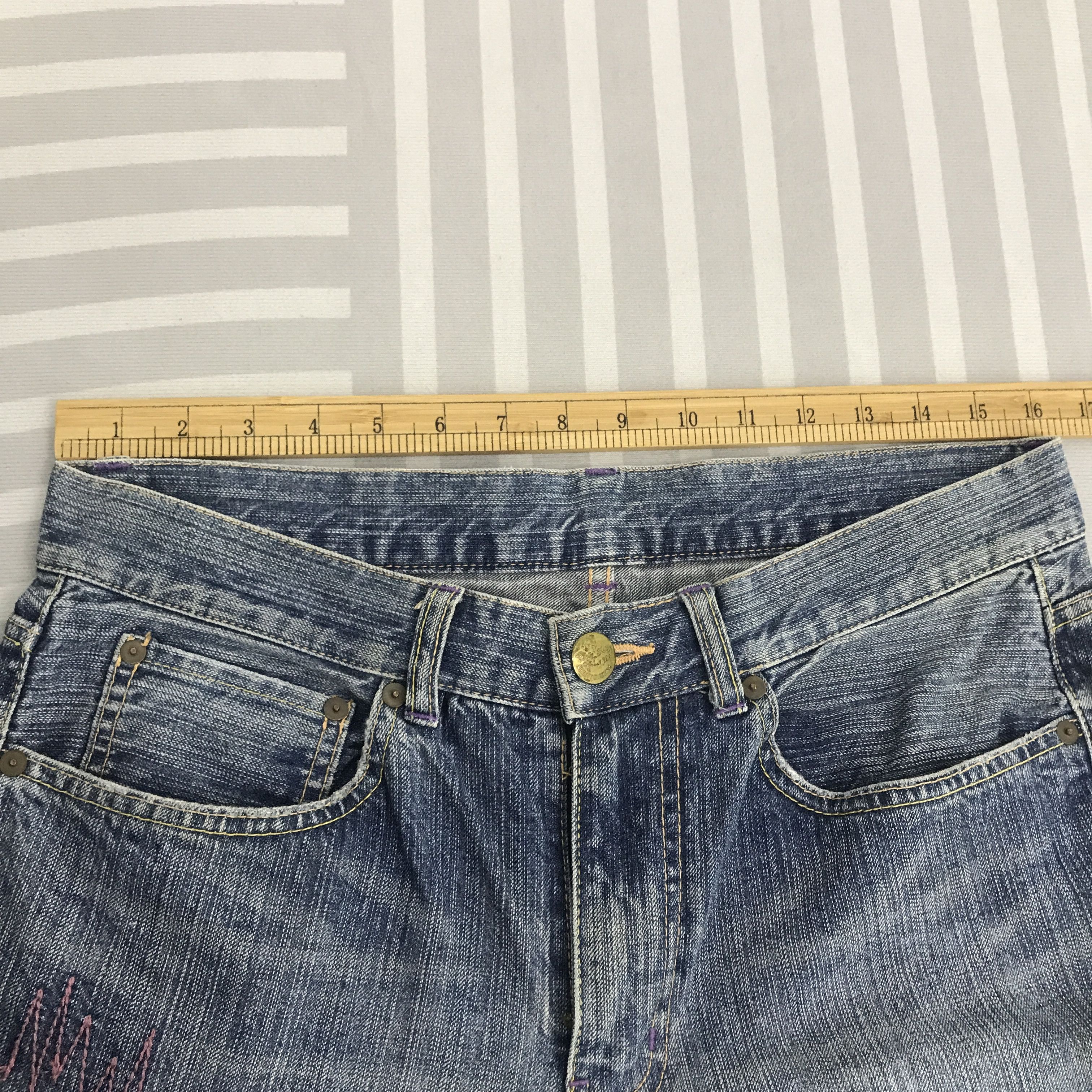 Takeo Kikuchi × Vintage Vintage Takeo Kikuchi Ripped Distressed Denim jeans pants Size US 32 / EU 48 - 8 Thumbnail