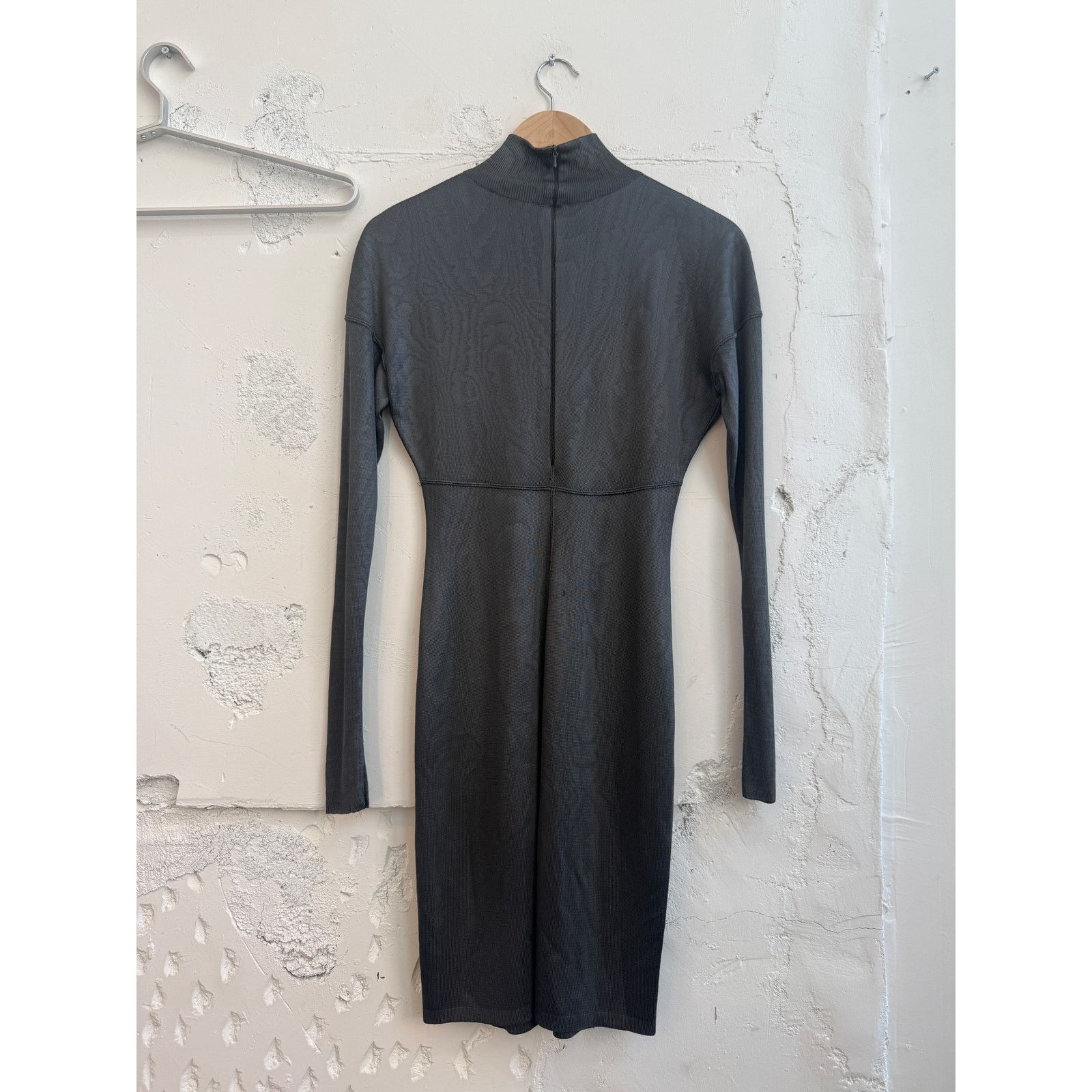 Alaia Alaia Paris Long Sleeve Ribbed Knit Dress Size S / US 4 / IT 40 - 2 Thumbnail