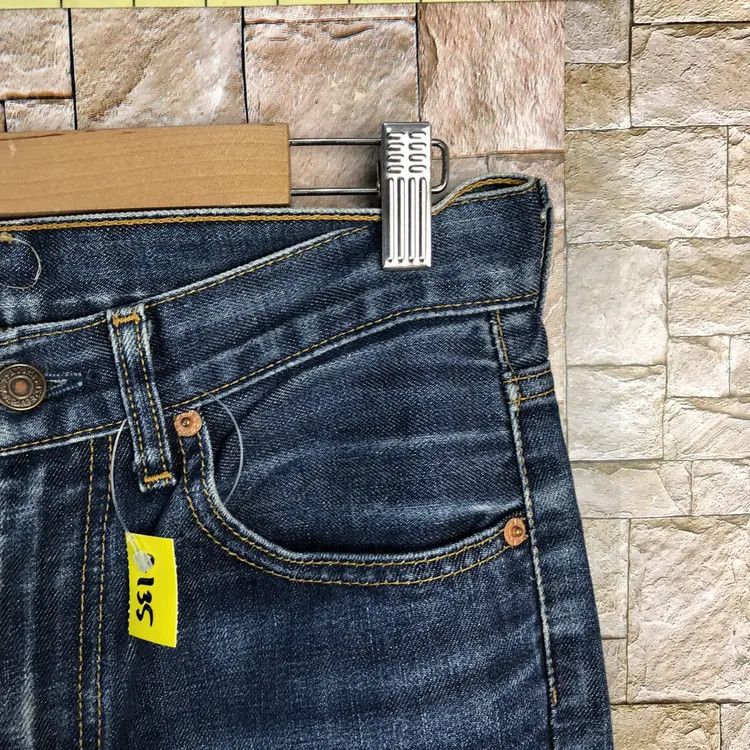 Levi's DL 553 Levis patchwork Distressed ripped Denim jeans #A135 Size US 28 / EU 44 - 9 Thumbnail