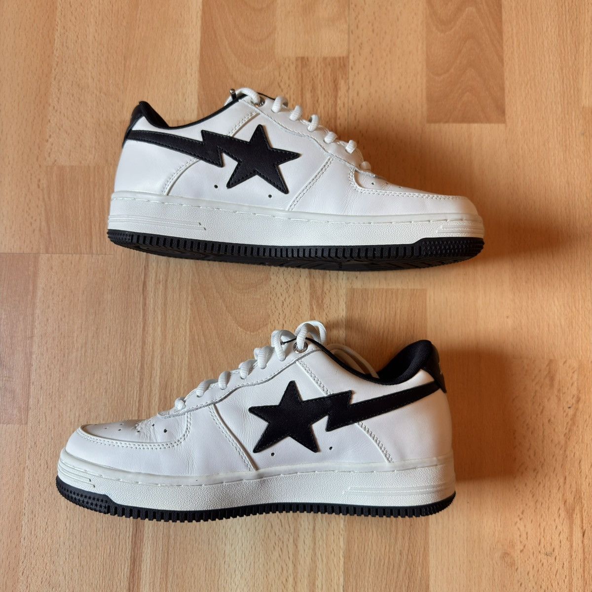 Bape × JJJJound Bape bapesta x jjjjound Size US 7 / EU 40 - 4 Thumbnail