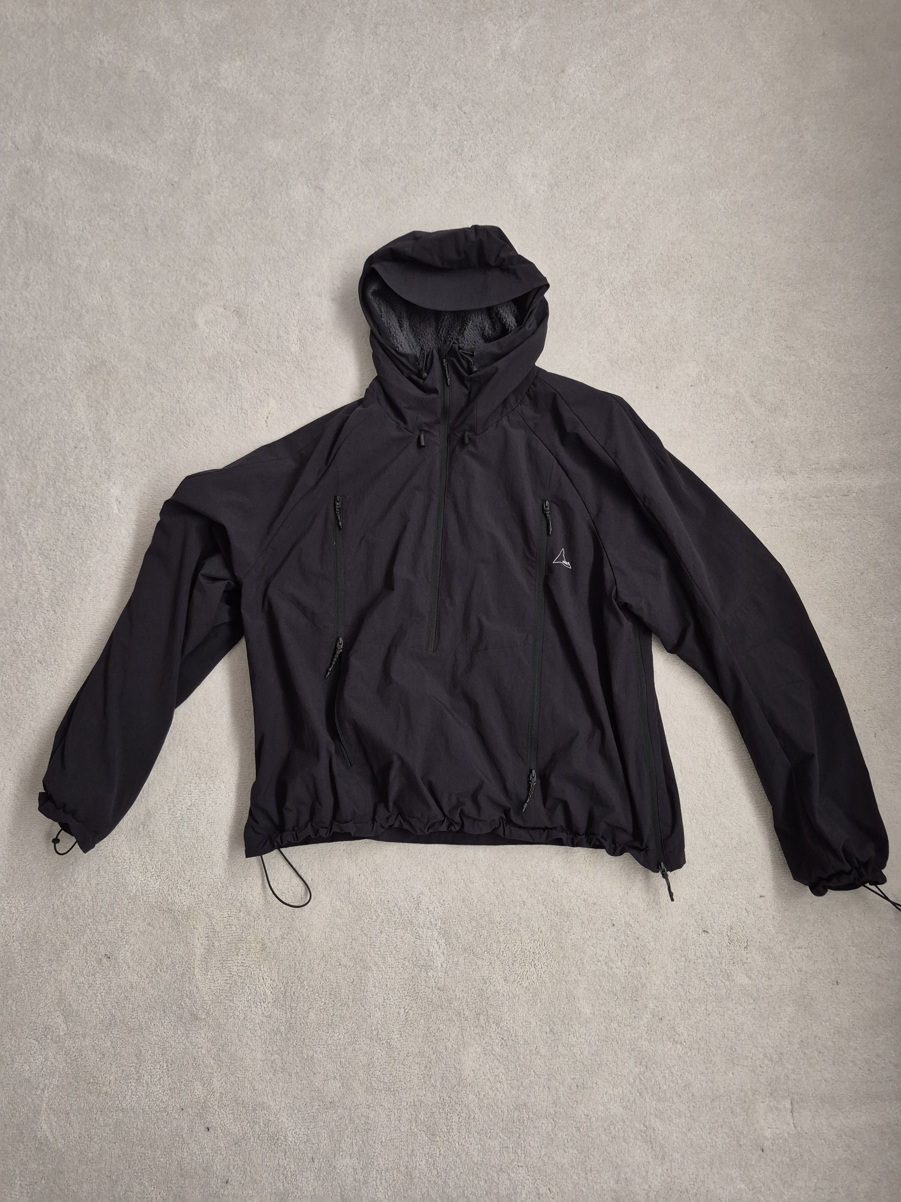 ROA ROA overhead rain jacket fleece Anorak black Size US M / EU 48-50 / 2 - 1 Thumbnail