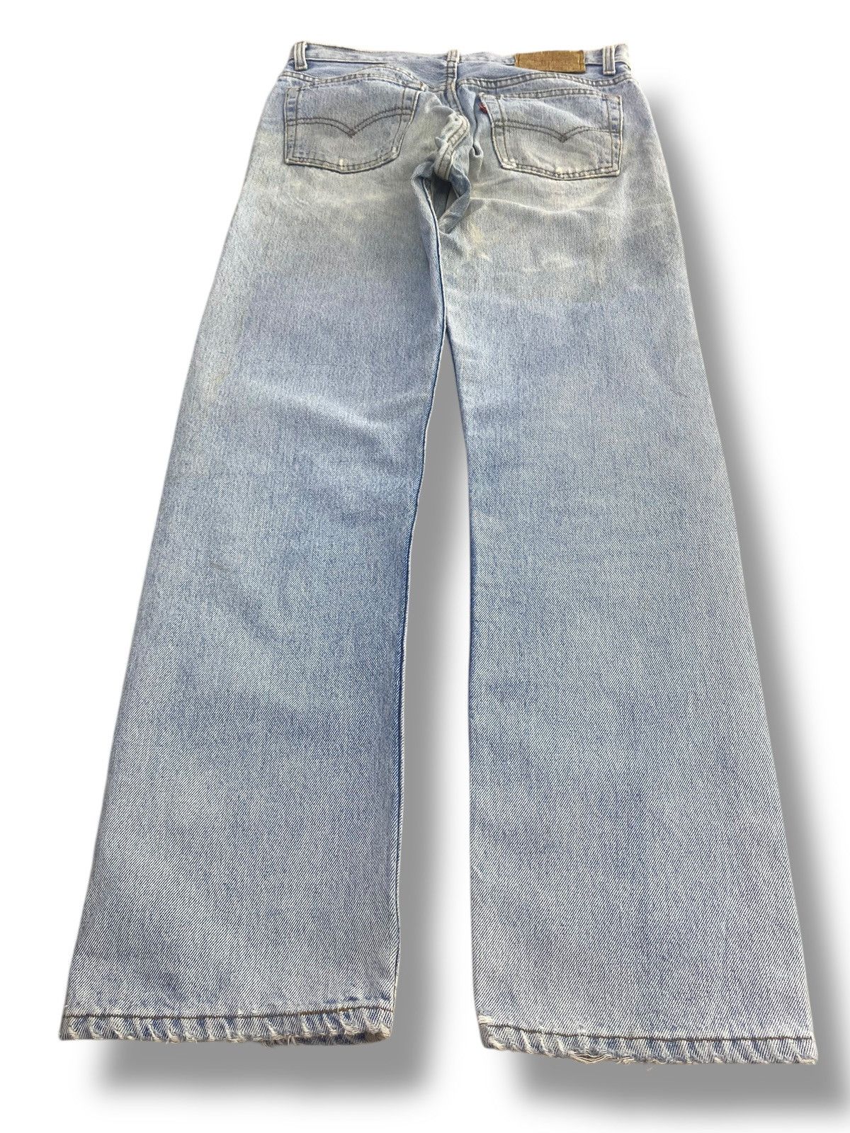Levi's Vintage Levi’s Blue Acid Wash Style Ripped Jeans Size US 30 / EU 46 - 3 Thumbnail