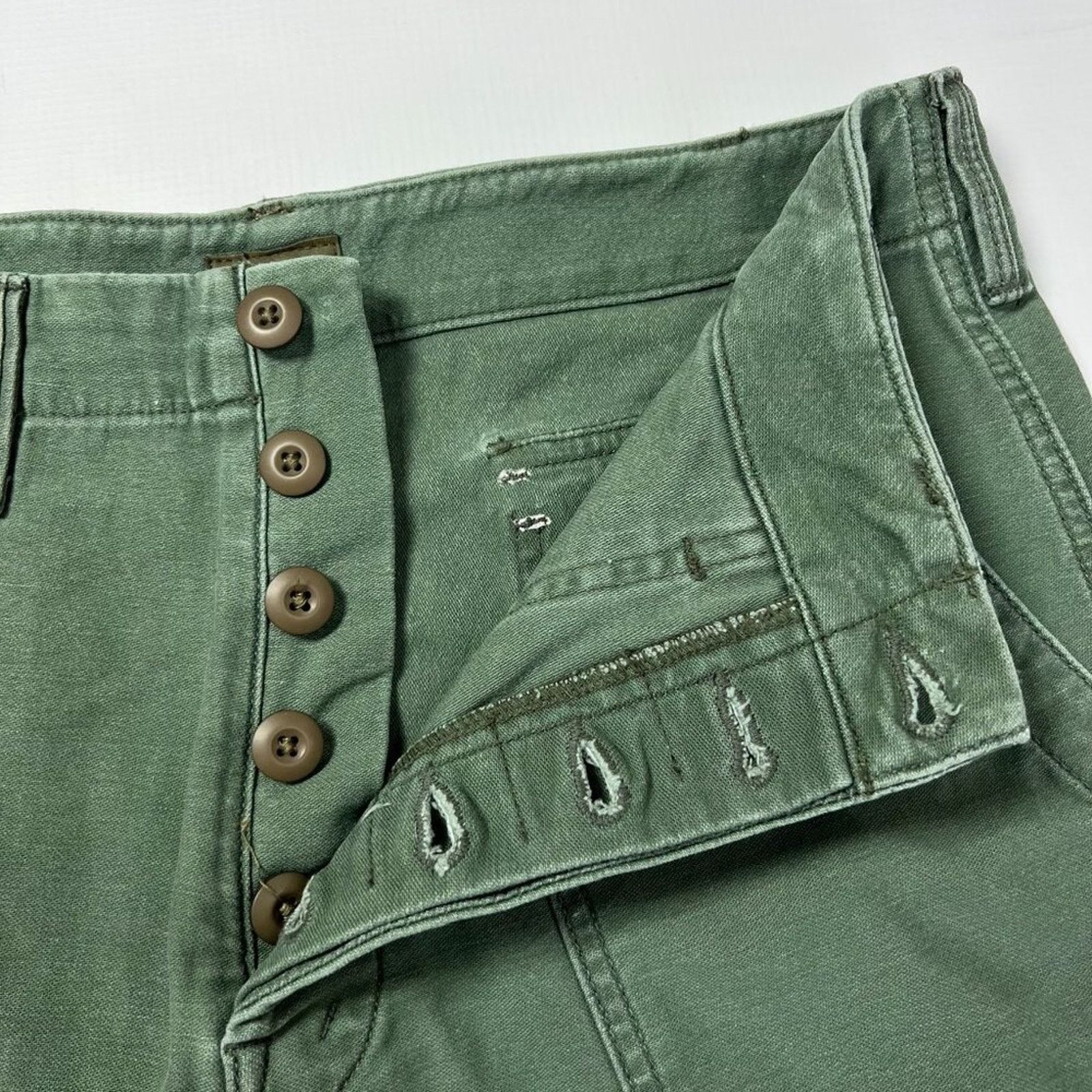 MOTHER MOTHER Private Ankle Jean Green High Rise Size 30 Size 30" / US 8 / IT 44 - 7 Thumbnail