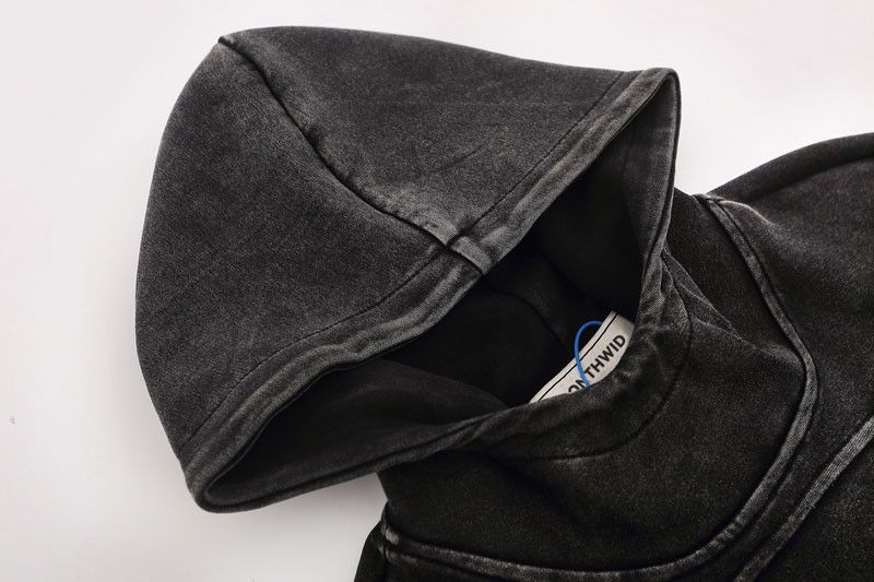 Other Vintage Washed Black Hoodie Size US L / EU 52-54 / 3 - 3 Thumbnail