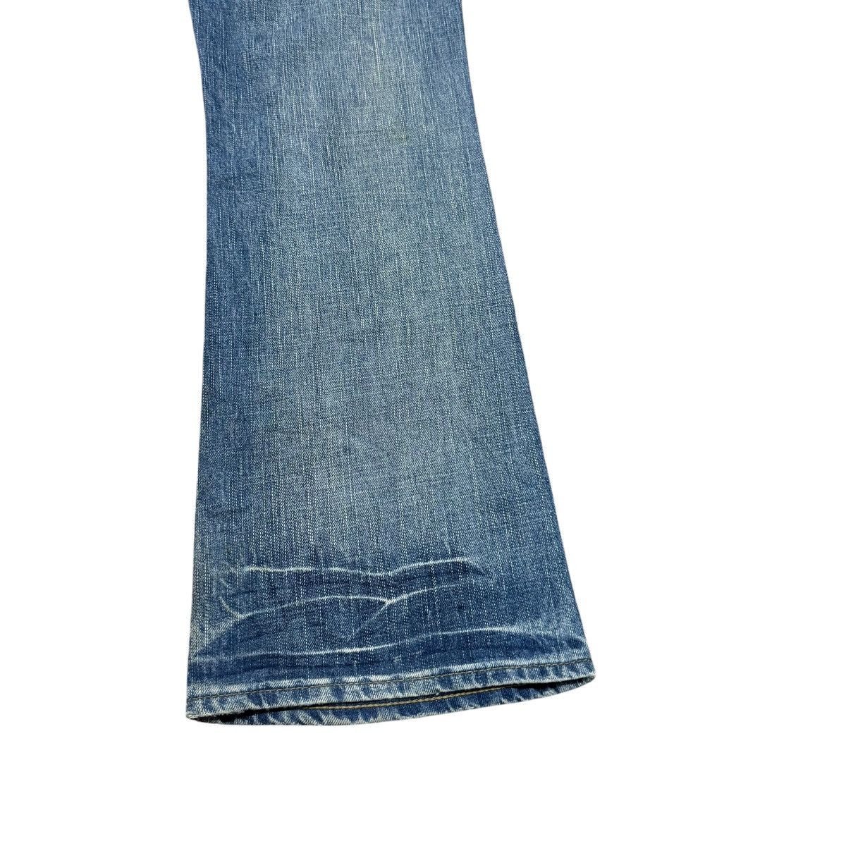 PPFM PPFM Repaired Denim Flare Jeans Size US 30 / EU 46 - 18 Thumbnail
