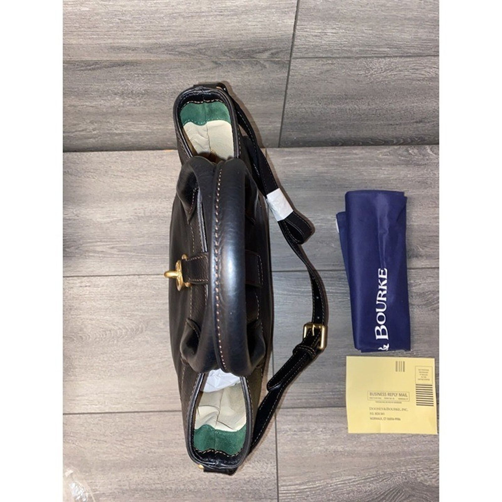 Dooney & Bourke Dooney & Bourke Florentine Leatheh black/black bag B000547 Size ONE SIZE - 5 Thumbnail