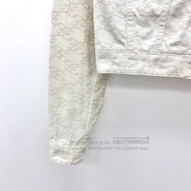 Fendi Fendi Beige logo letter full-print cotton turn-down collar Size XS / US 0-2 / IT 36-38 - 4 Thumbnail