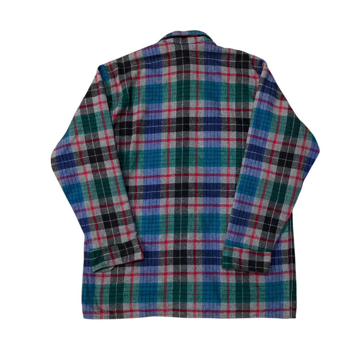 FiveBrother ☀️Vintage FiveBrother wool tartan snap button jacket Size US L / EU 52-54 / 3 - 4 Thumbnail