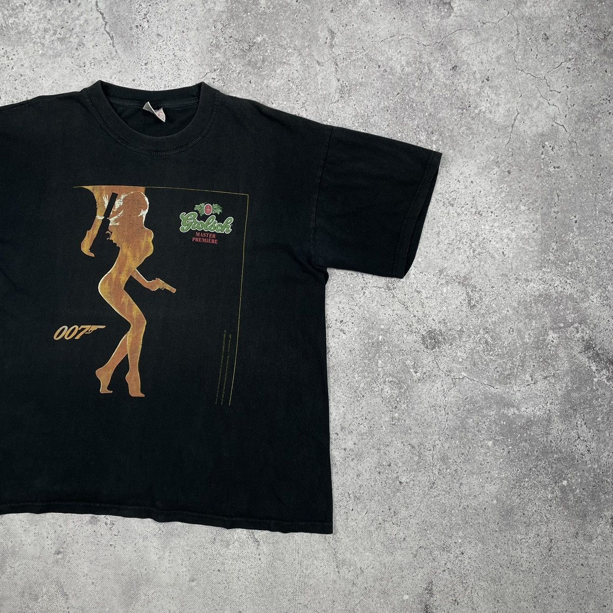 Vintage Vintage James Bond 007 Movie T Shirt 1999 Size US XL / EU 56 / 4 - 2 Thumbnail