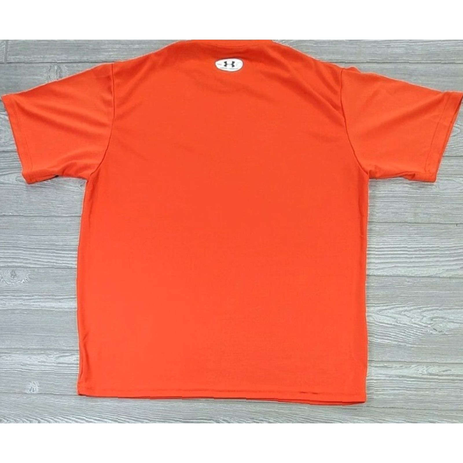 Under Armour Under Armour Shirt Men M Orange Crew Neck Short Sleeve Jersey/HeatGear Pullover T-Shirt Size US M / EU 48-50 / 2 - 3 Thumbnail
