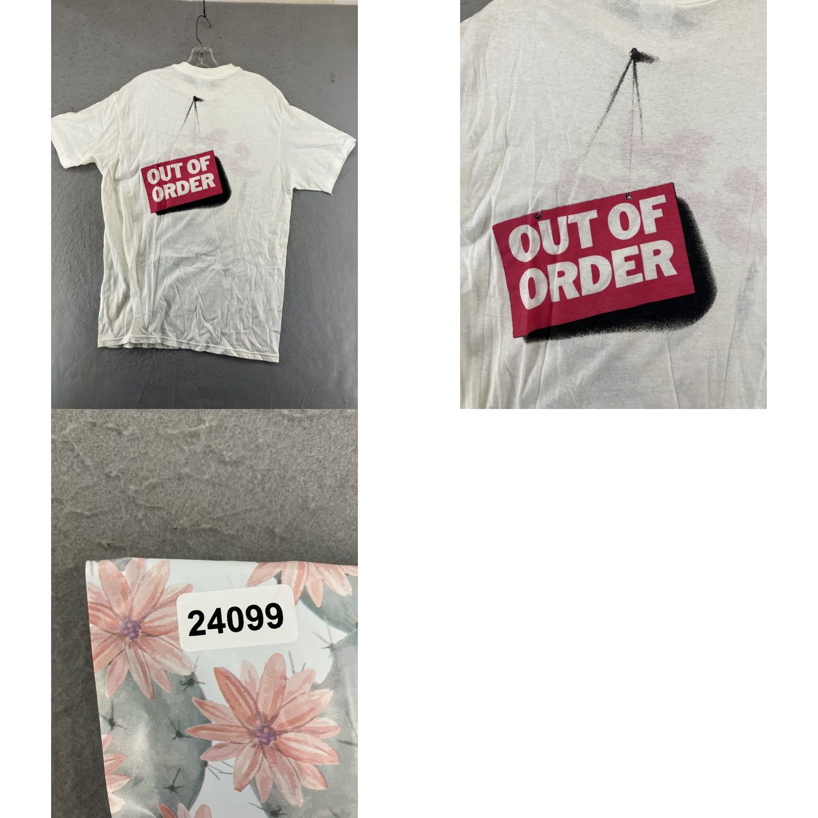 Hanes Rod Stewart 1988 Out of Order Tour Concert Tee Mens XL Size US XL / EU 56 / 4 - 9 Thumbnail