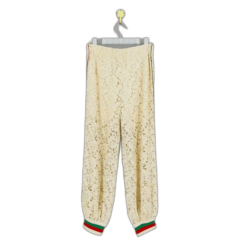 Gucci Gucci Lace Casual Joggers Size 36 Size US 36 / EU 52 - 1 Thumbnail