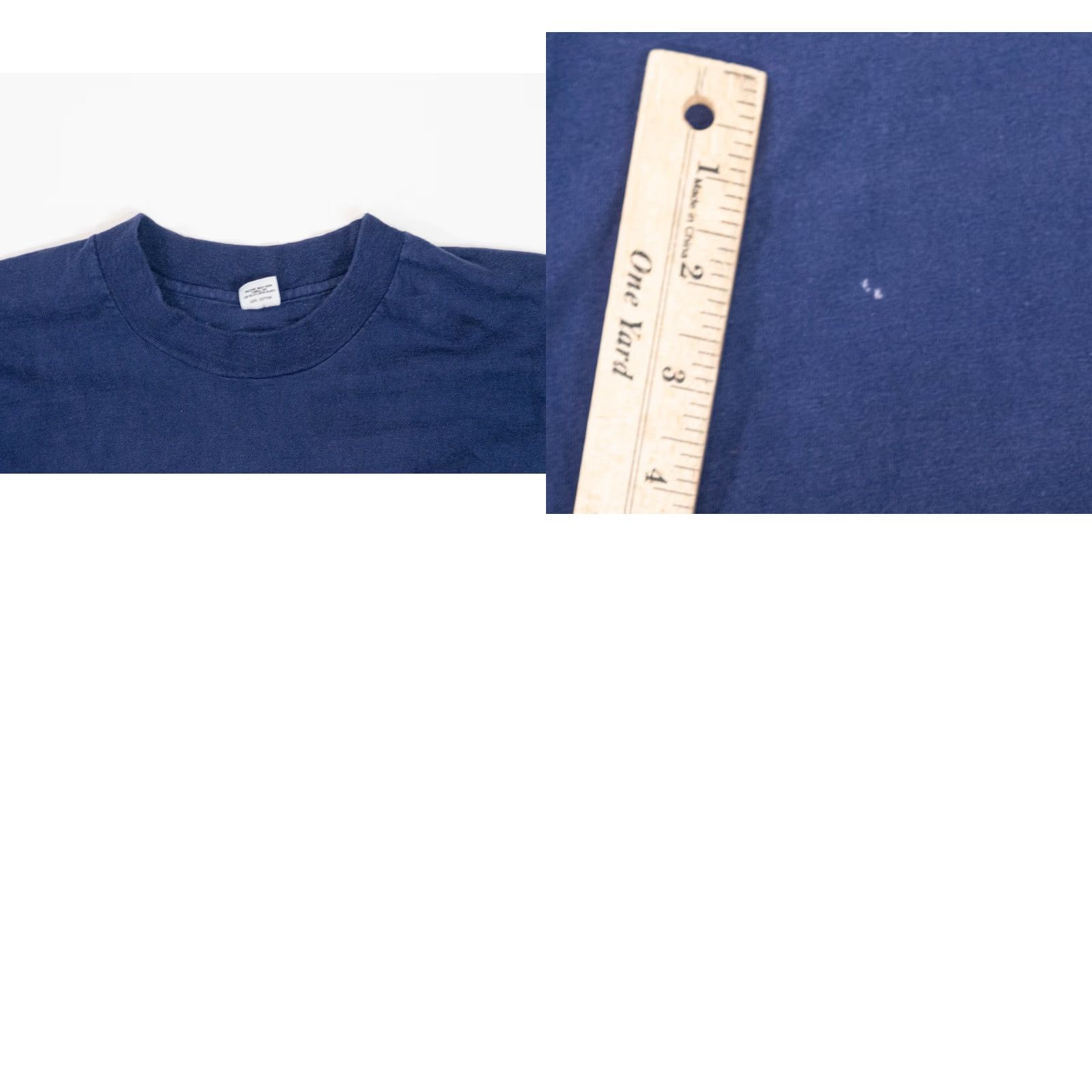 Hanes VINTAGE 70s Ocracoke North Carolina T Shirt Size Large Pony Island Single Stitch Hanes Short Sleeve Men Blue Graphic Tee 1970s Looks Grunge Size US L / EU 52-54 / 3 - 9 Thumbnail