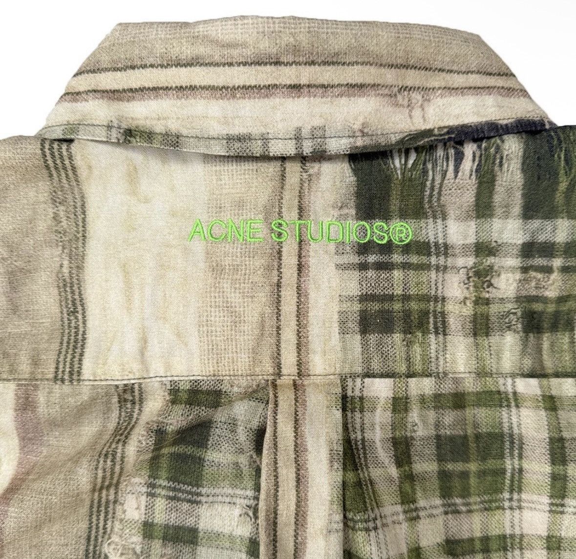 Acne Studios Acne Studios Flannel Print Shirt Size US L / EU 52-54 / 3 - 4 Thumbnail
