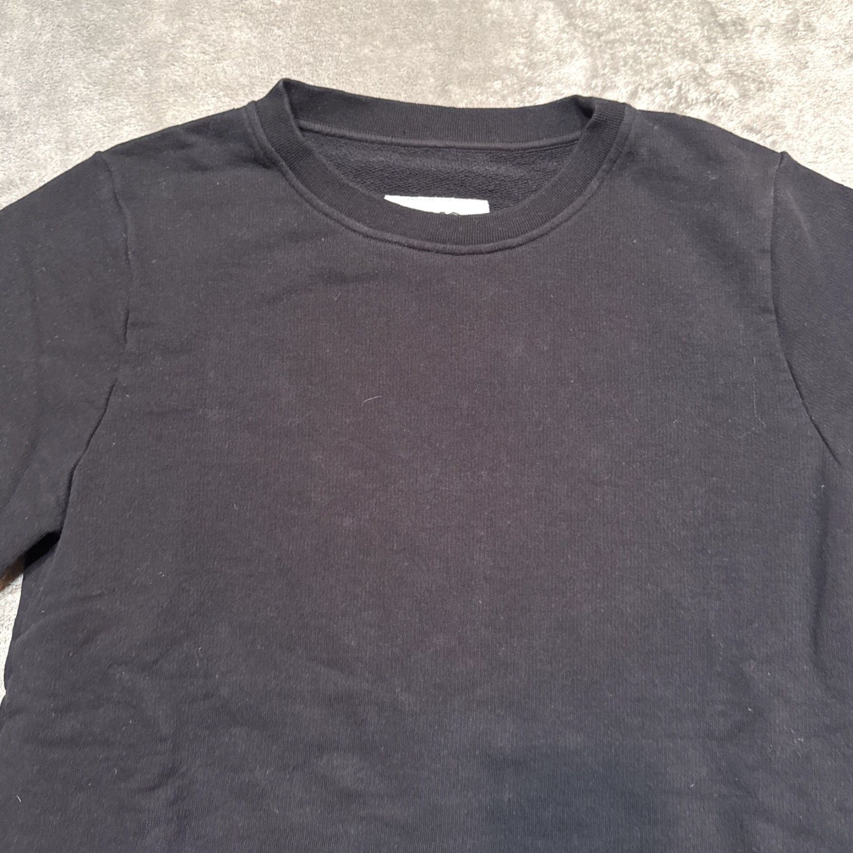 Maison Margiela MM6 Maison Margiela Sweatshirt Mens Size XS Black Size US XS / EU 42 / 0 - 2 Thumbnail