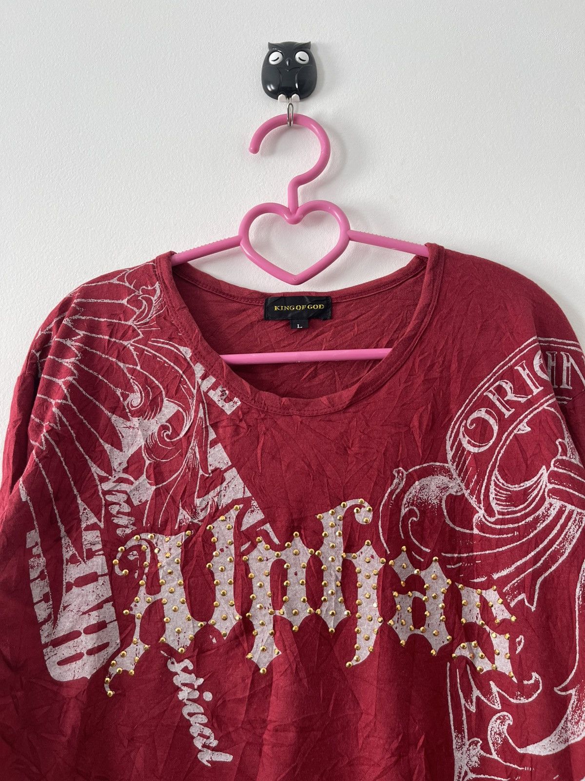 Rare Vintage KING OF GOD Alphas Spell Out Streetwear