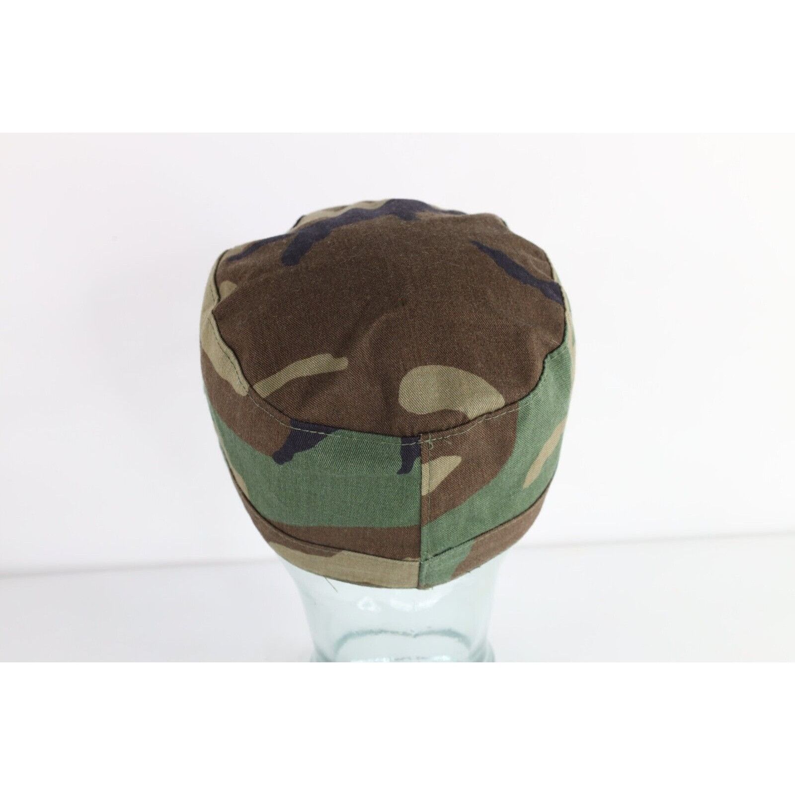 Vintage Vintage 80s Military Issue Camouflage Combat Field Cap Hat Size ONE SIZE - 3 Thumbnail